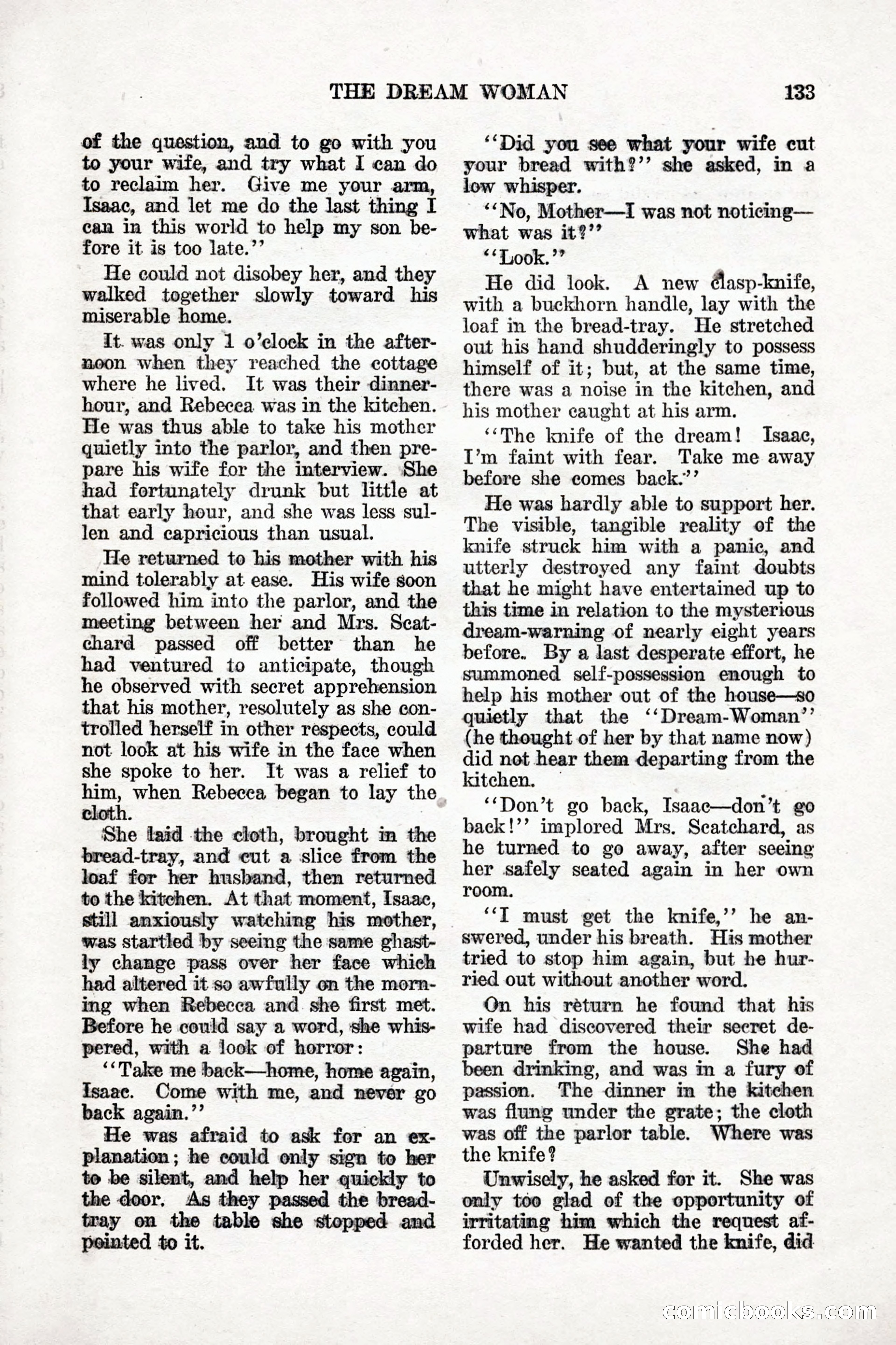 Weird Tales, Vol. 9, No. 1 — page 135 of 148