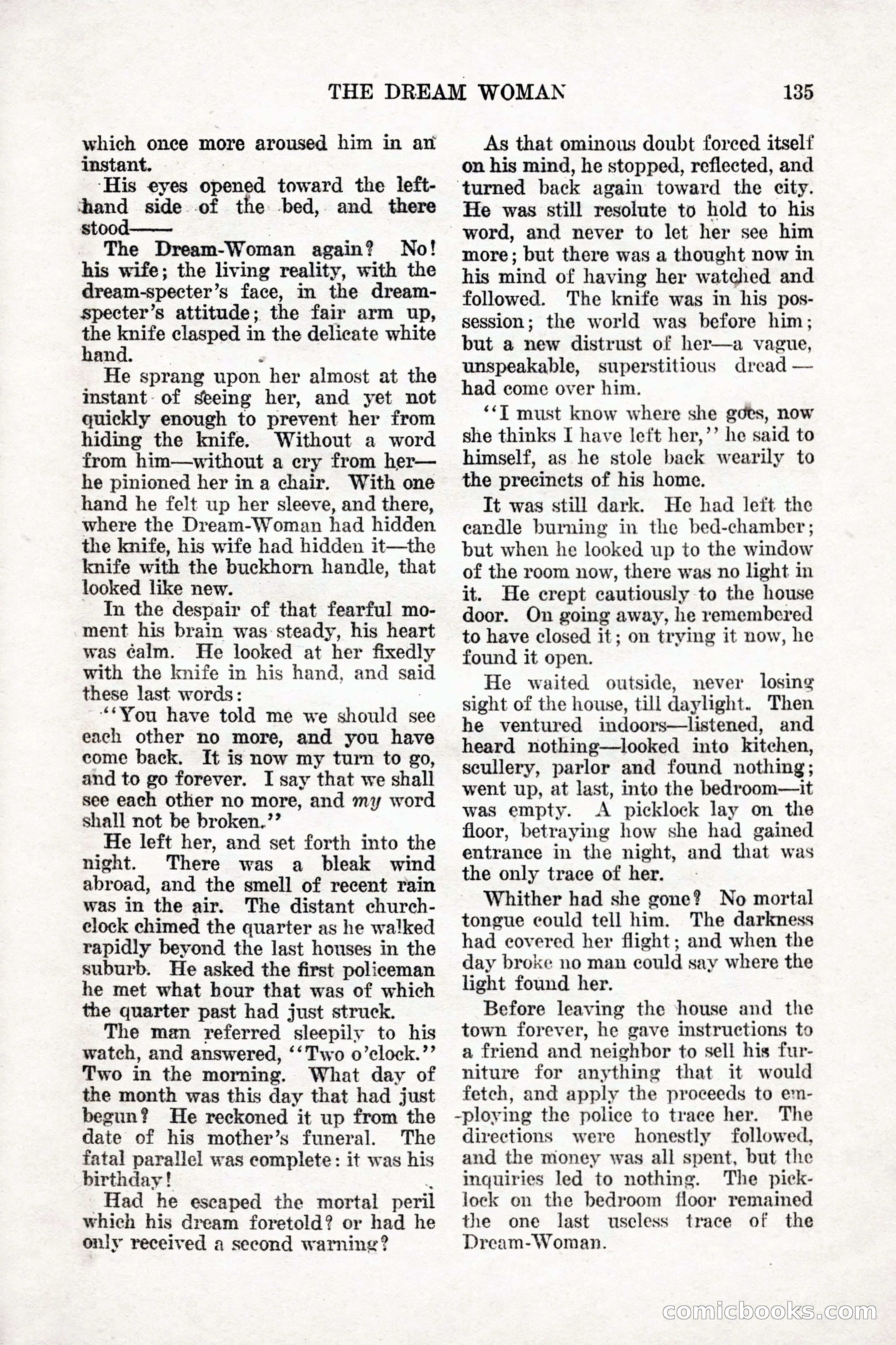 Weird Tales, Vol. 9, No. 1 — page 137 of 148