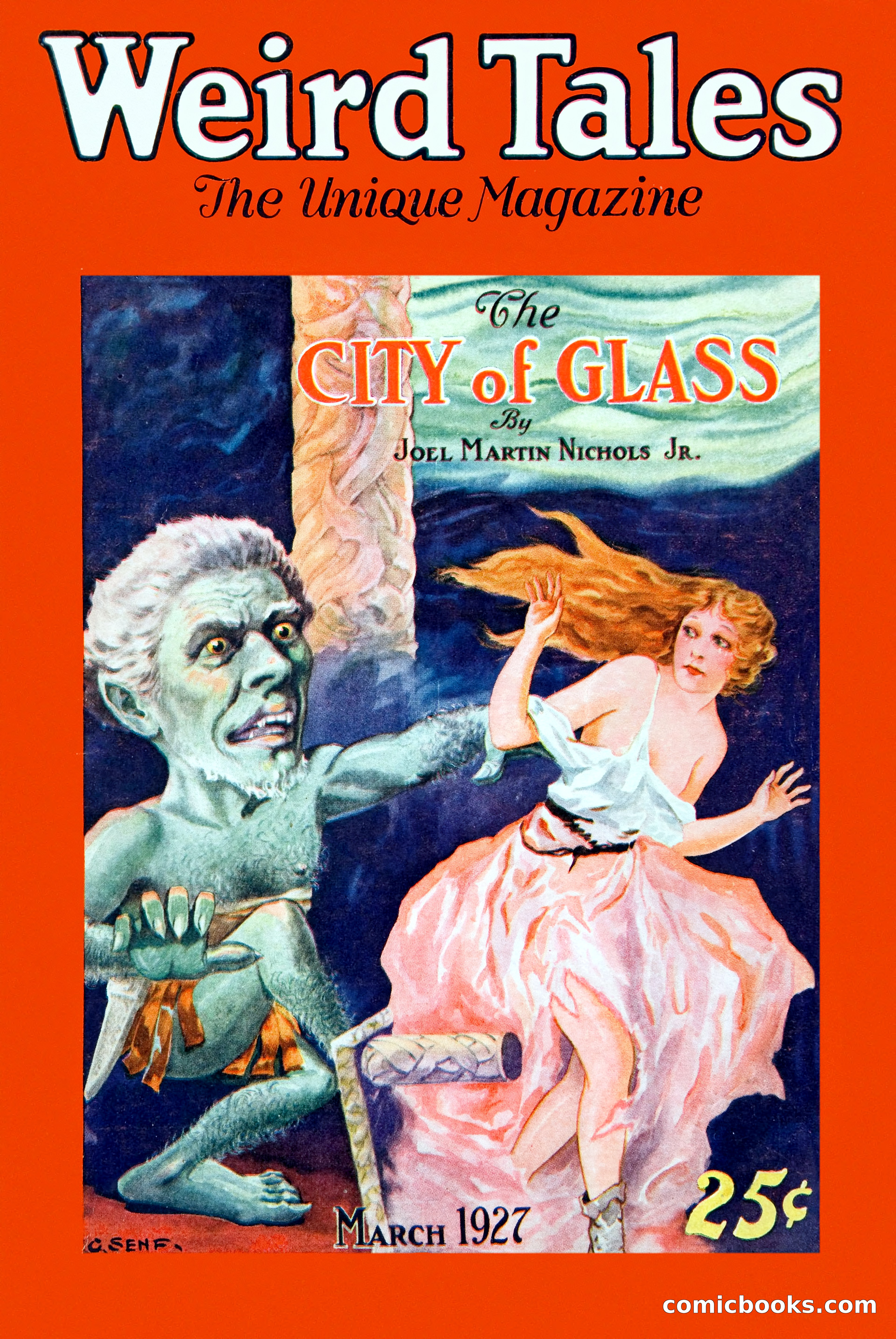 Weird Tales, Vol. 9, No. 3