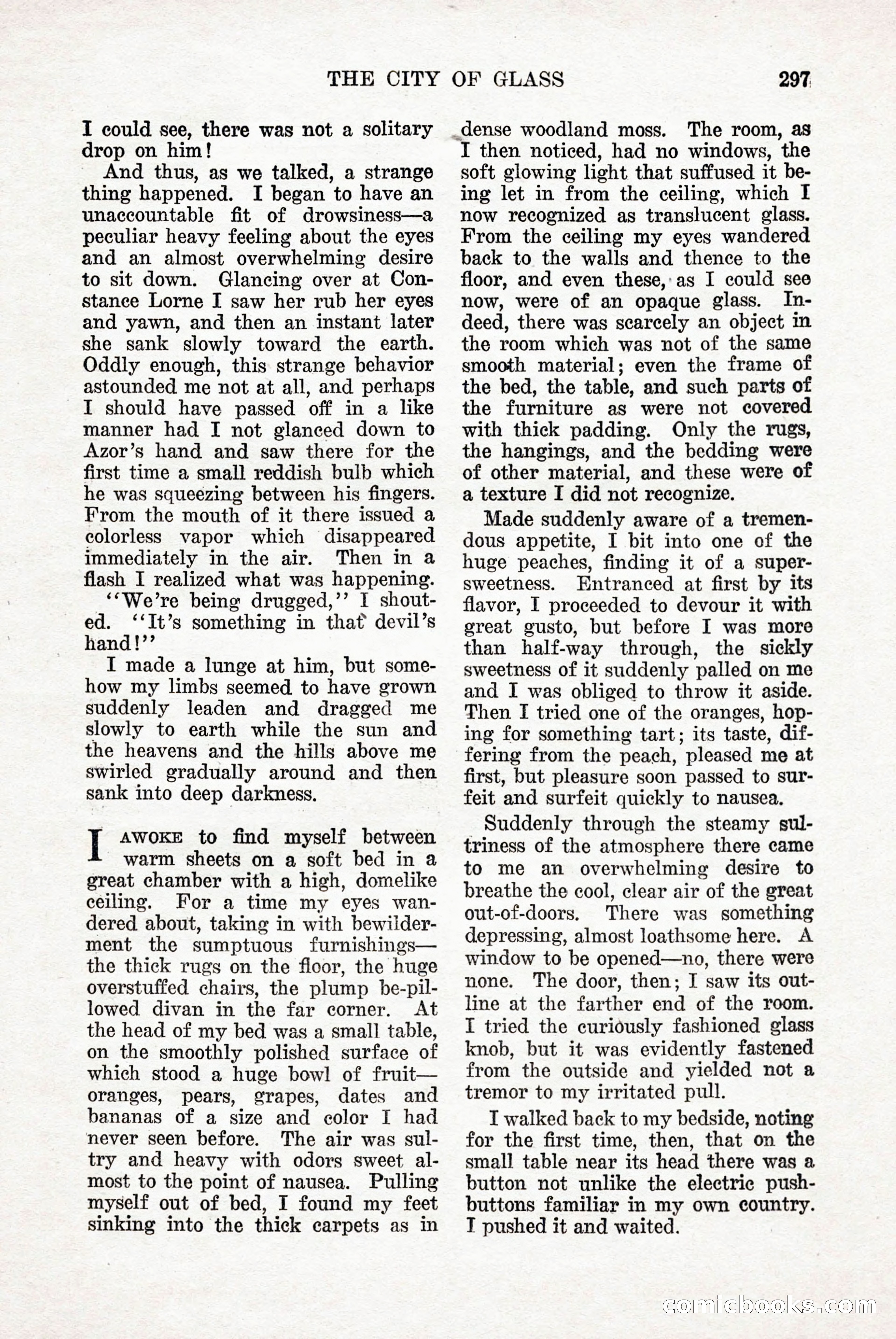 Weird Tales, Vol. 9, No. 3 — page 11 of 148