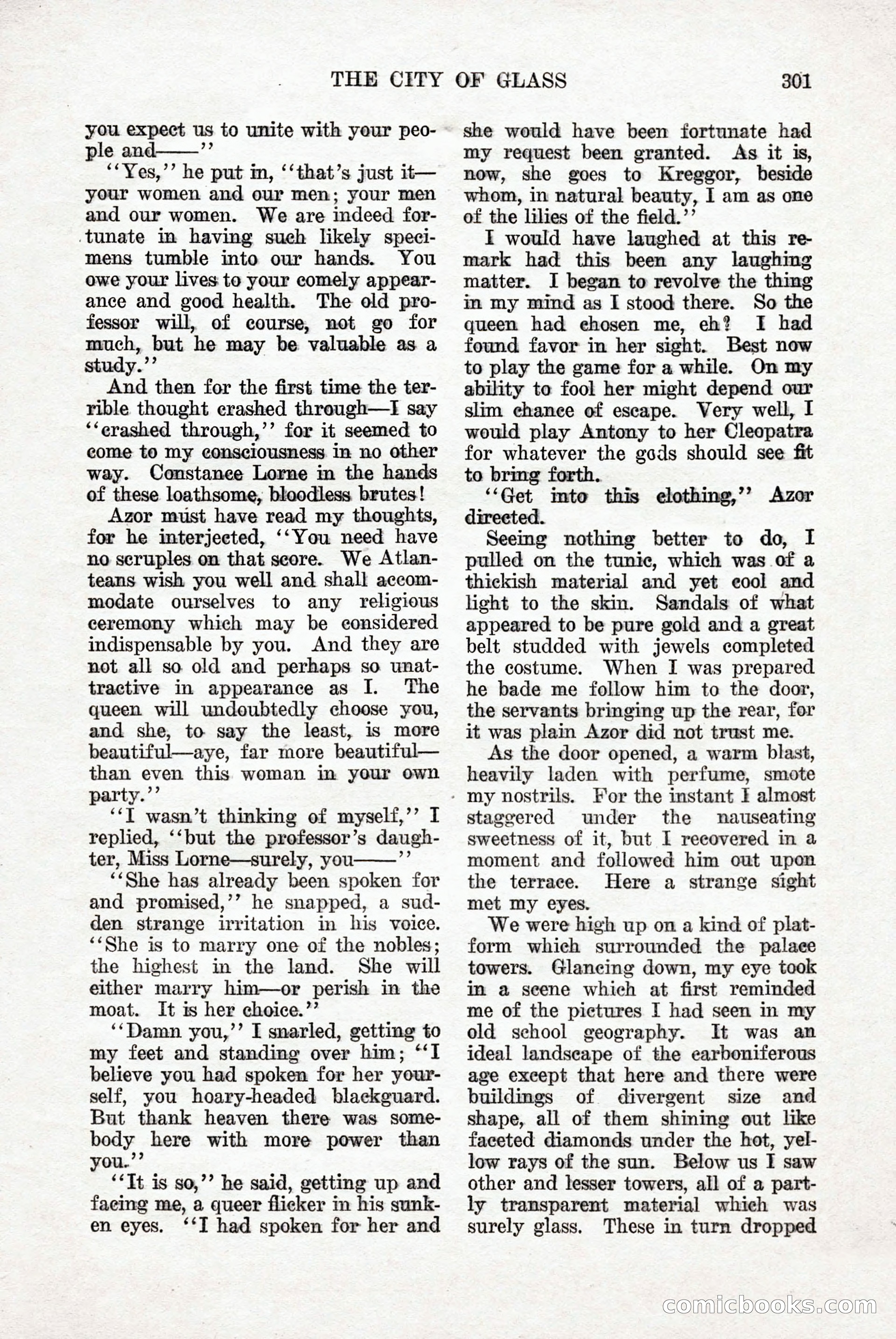 Weird Tales, Vol. 9, No. 3 — page 15 of 148