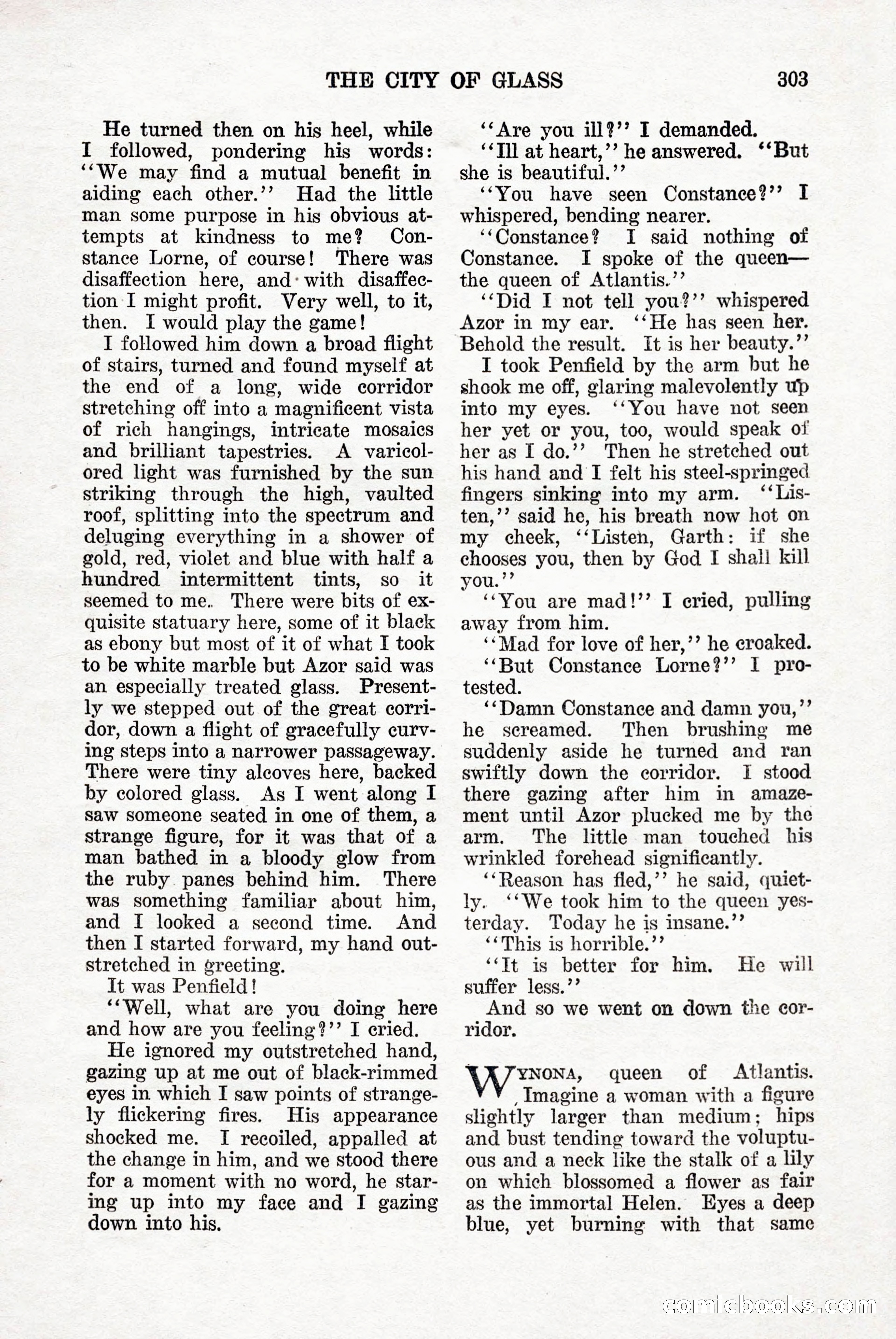 Weird Tales, Vol. 9, No. 3 — page 17 of 148