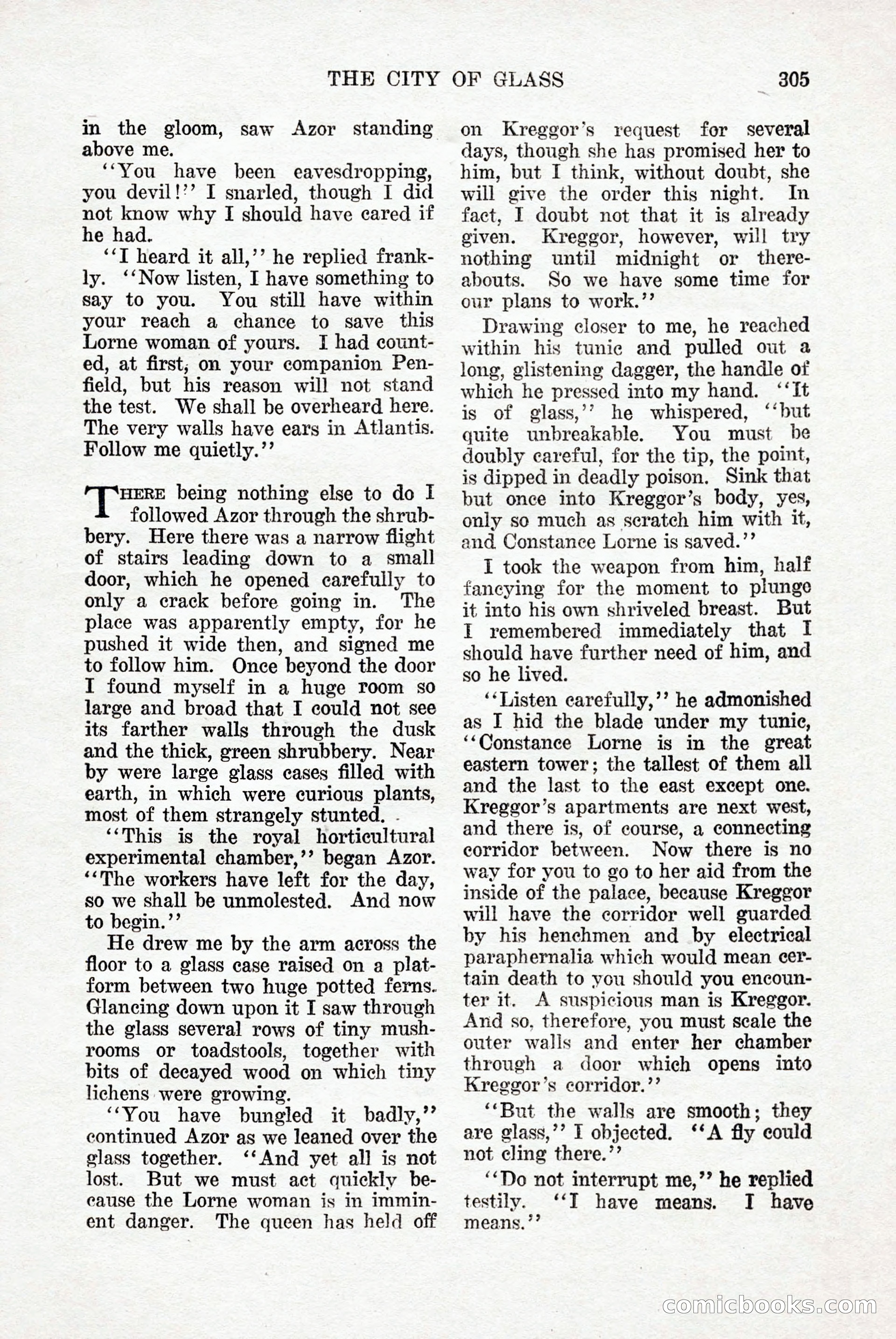 Weird Tales, Vol. 9, No. 3 — page 19 of 148