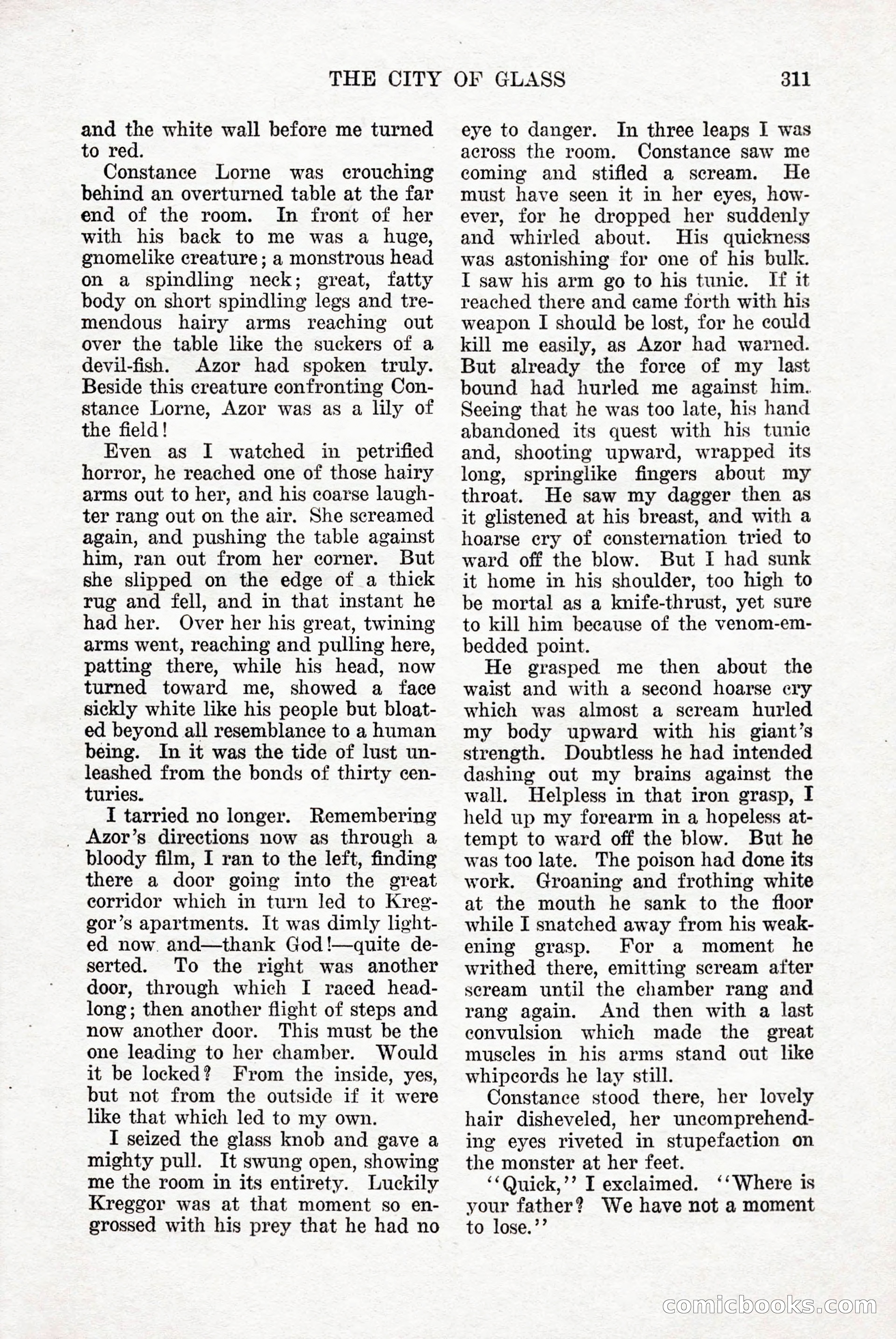 Weird Tales, Vol. 9, No. 3 — page 25 of 148