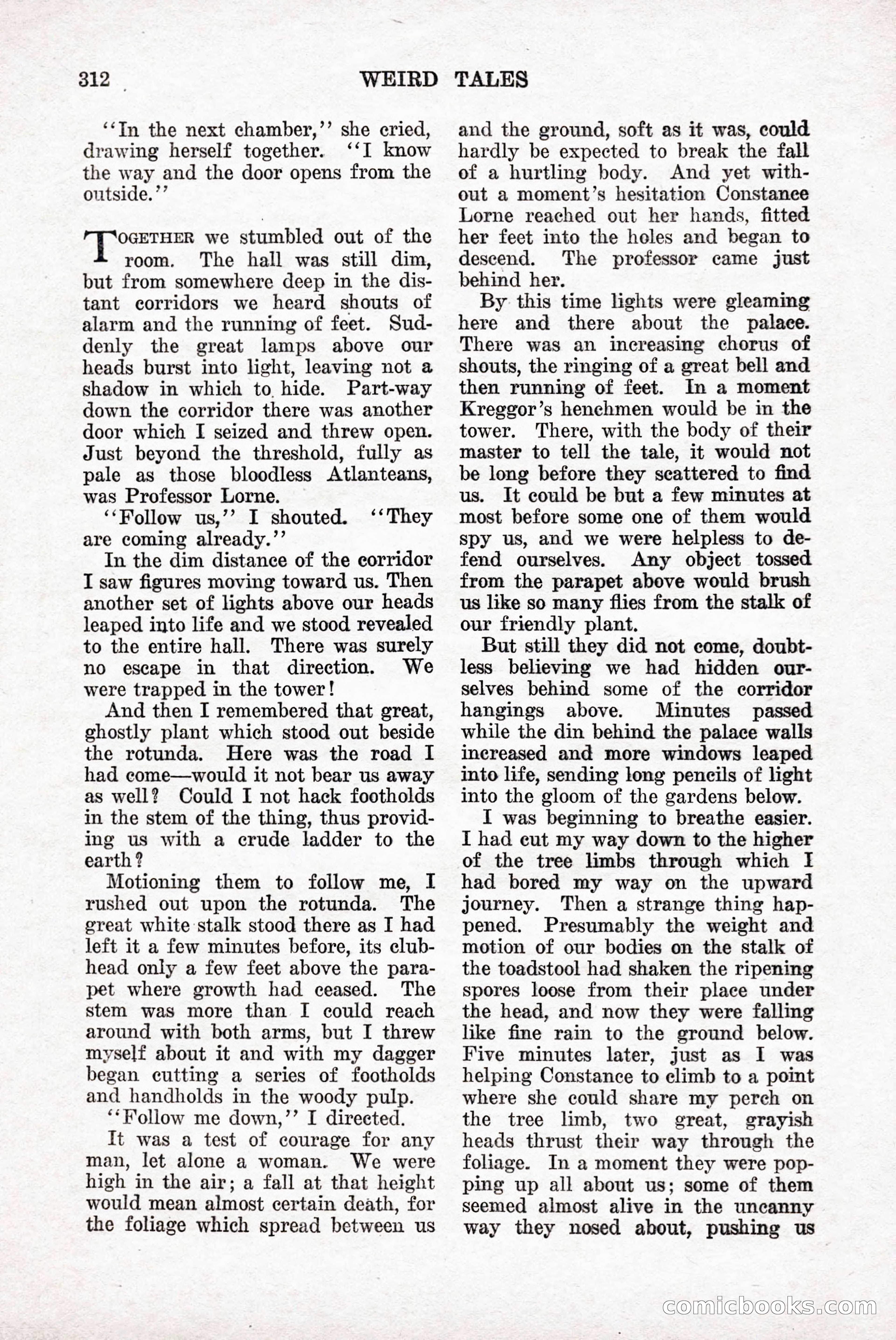 Weird Tales, Vol. 9, No. 3 — page 26 of 148