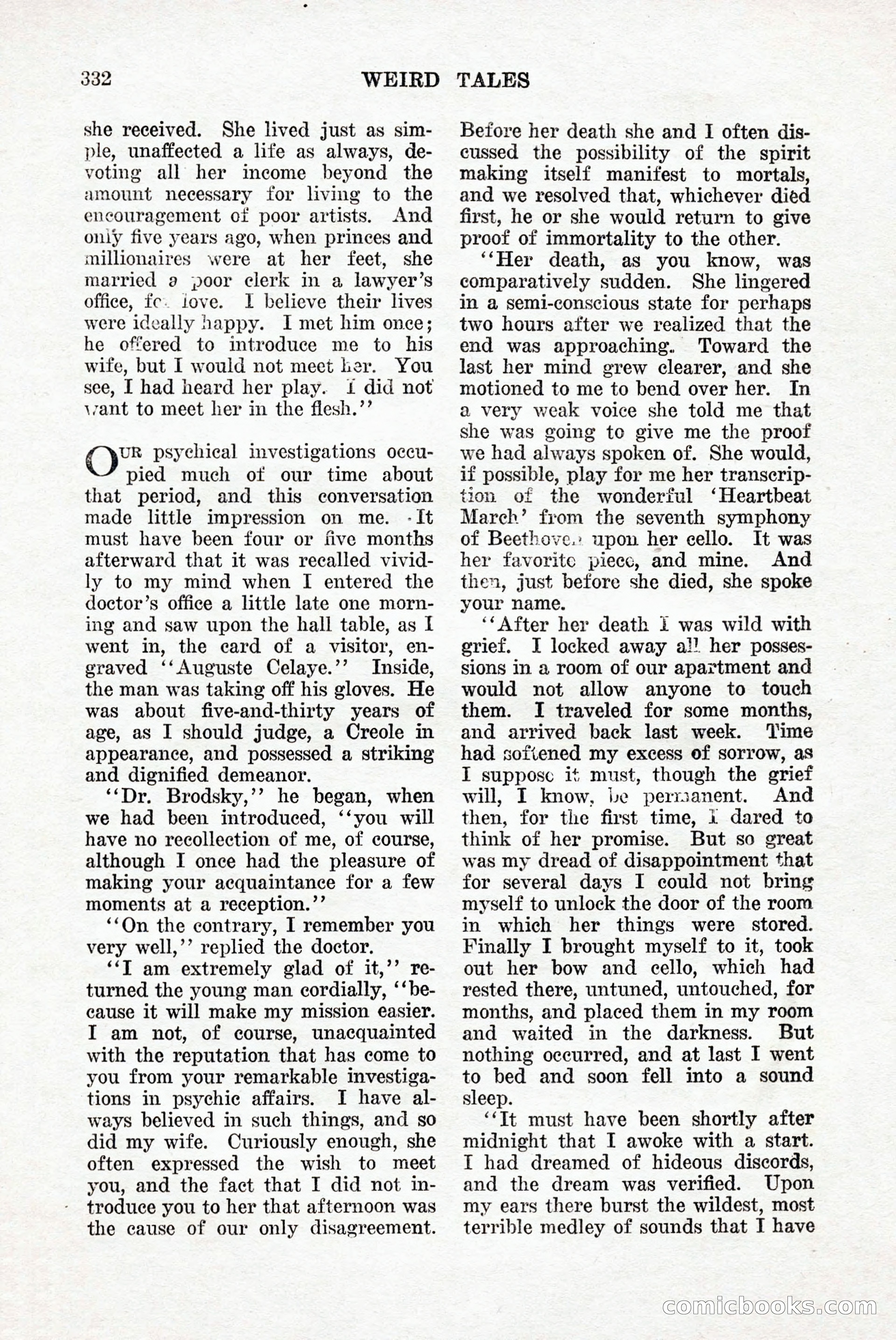Weird Tales, Vol. 9, No. 3 — page 46 of 148