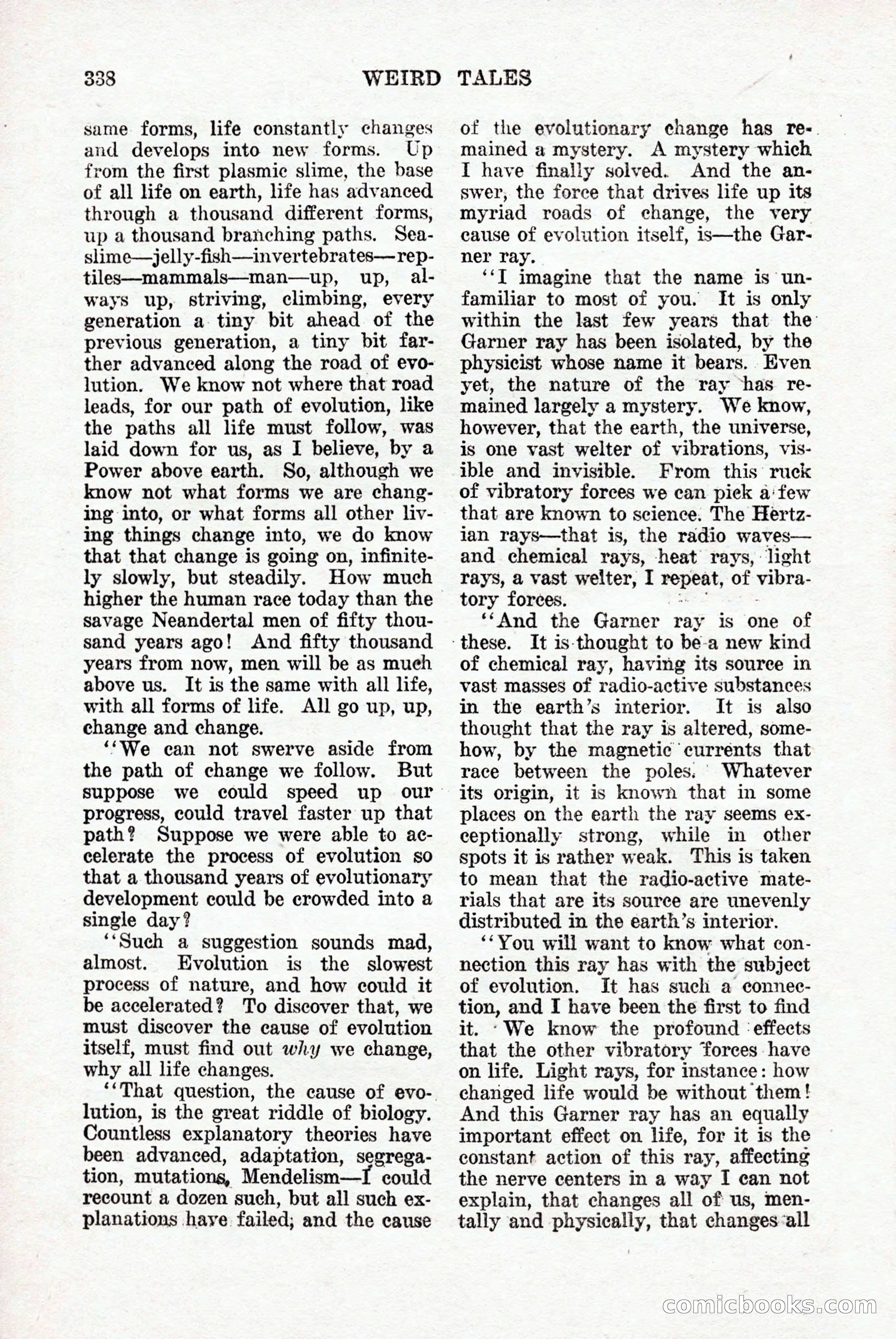 Weird Tales, Vol. 9, No. 3 — page 52 of 148