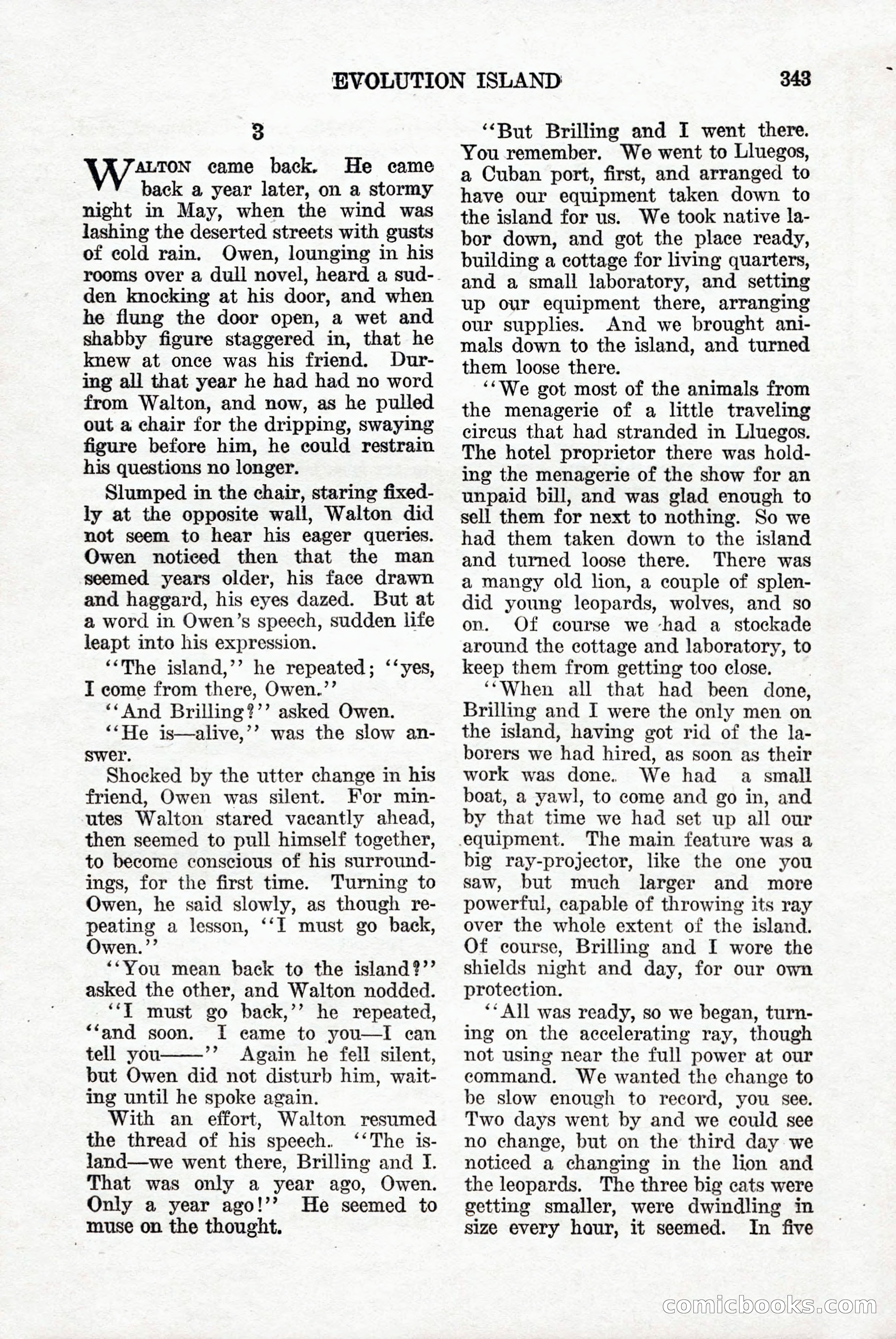 Weird Tales, Vol. 9, No. 3 — page 57 of 148