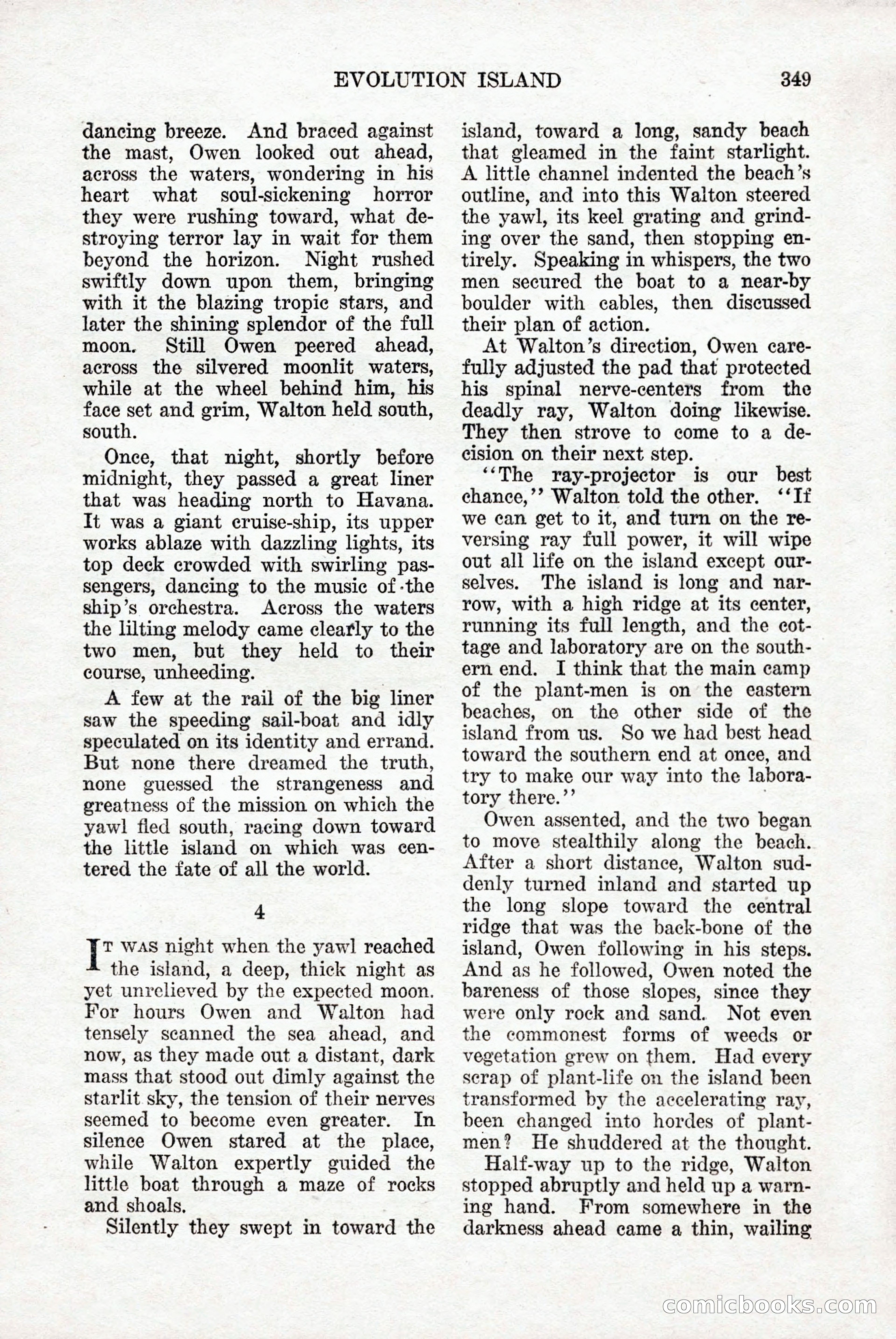 Weird Tales, Vol. 9, No. 3 — page 63 of 148