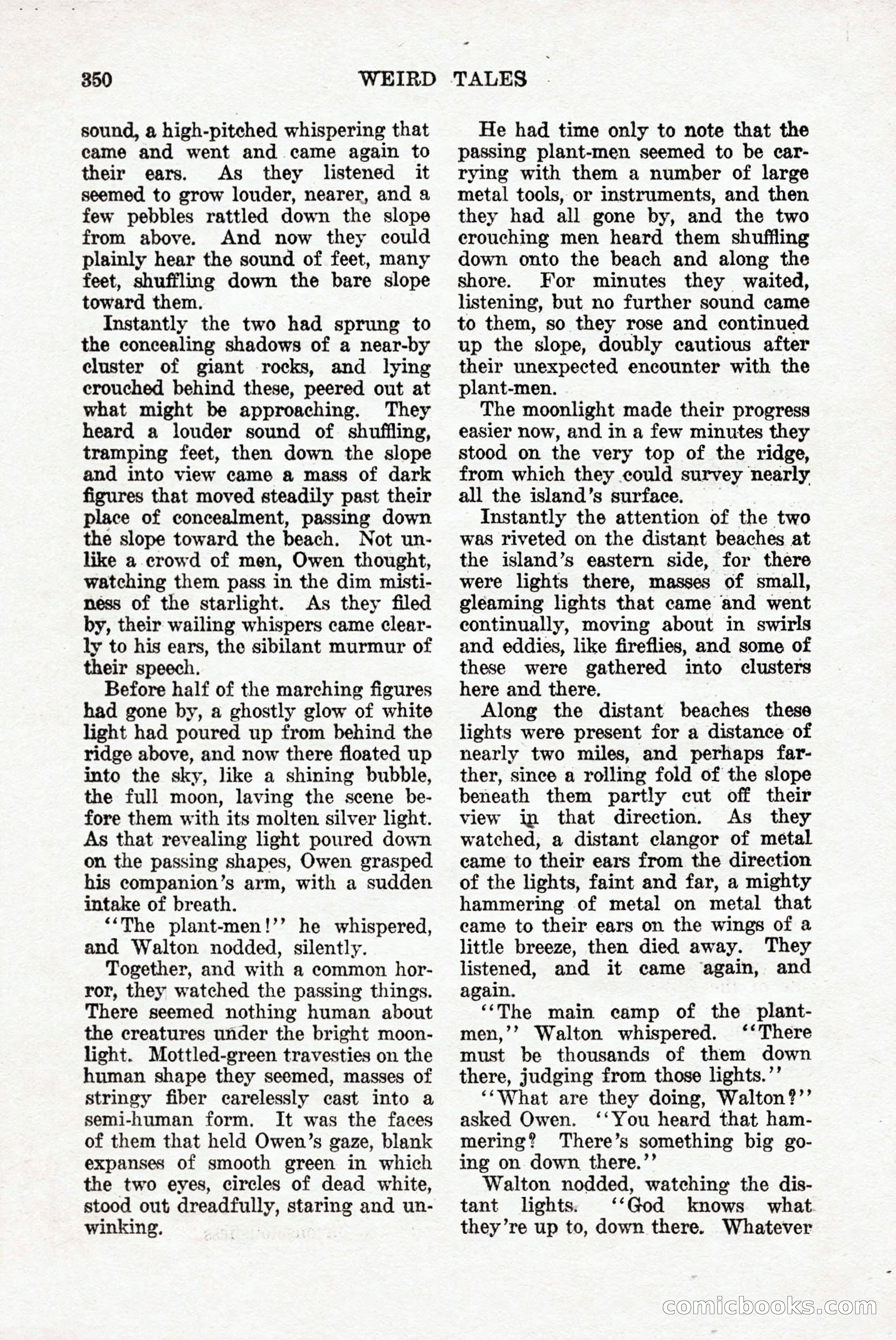 Weird Tales, Vol. 9, No. 3 — page 64 of 148