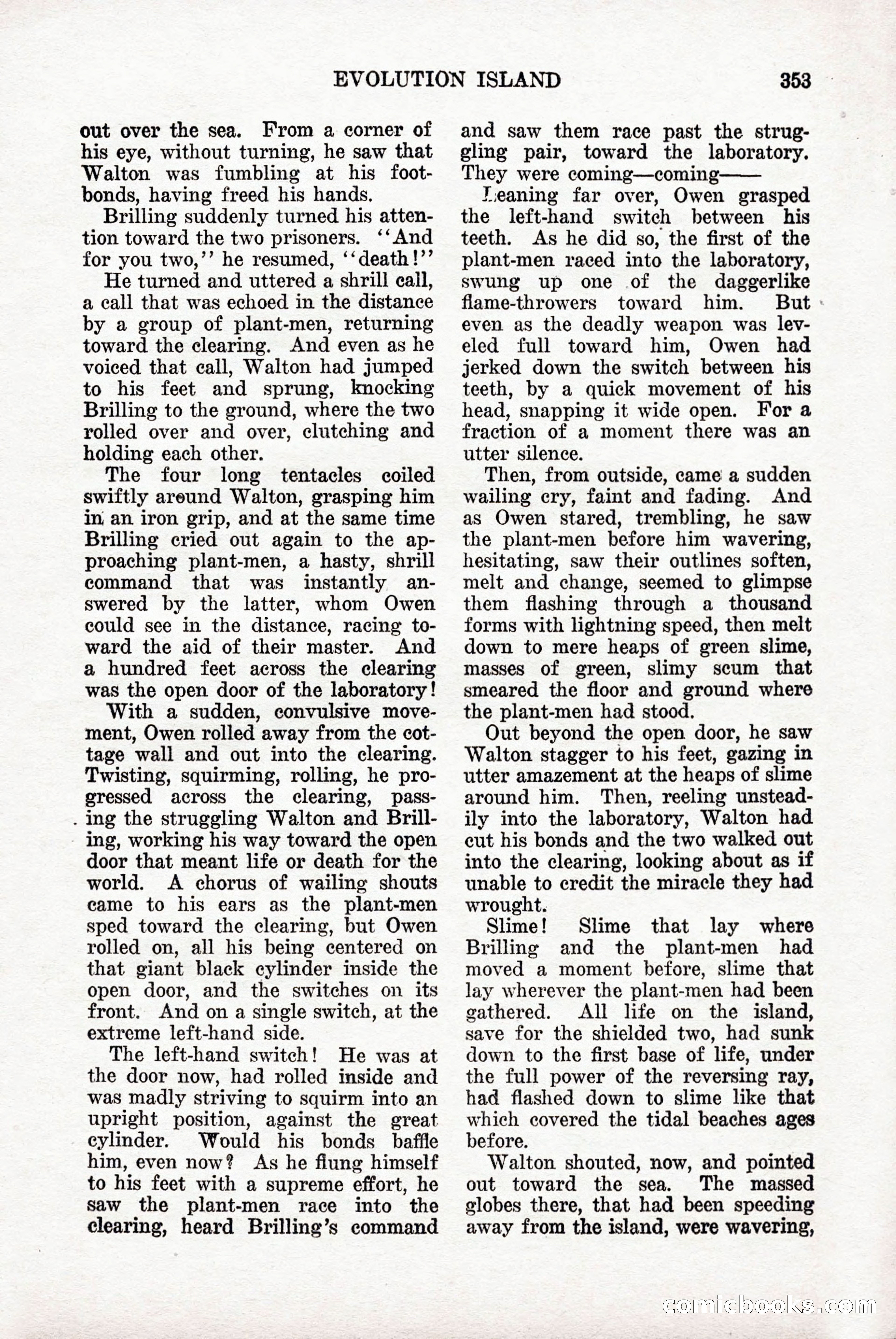 Weird Tales, Vol. 9, No. 3 — page 67 of 148