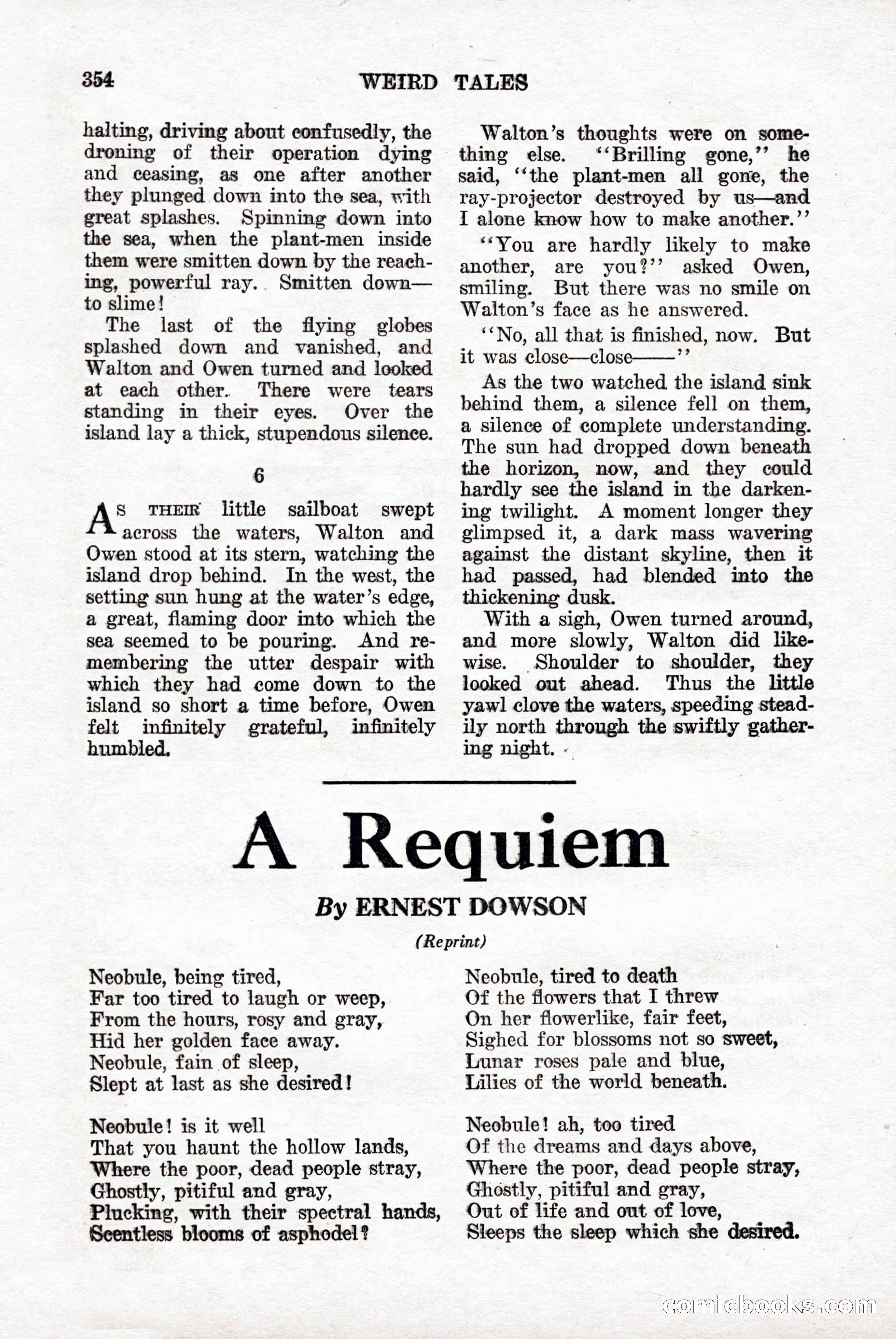Weird Tales, Vol. 9, No. 3 — page 68 of 148
