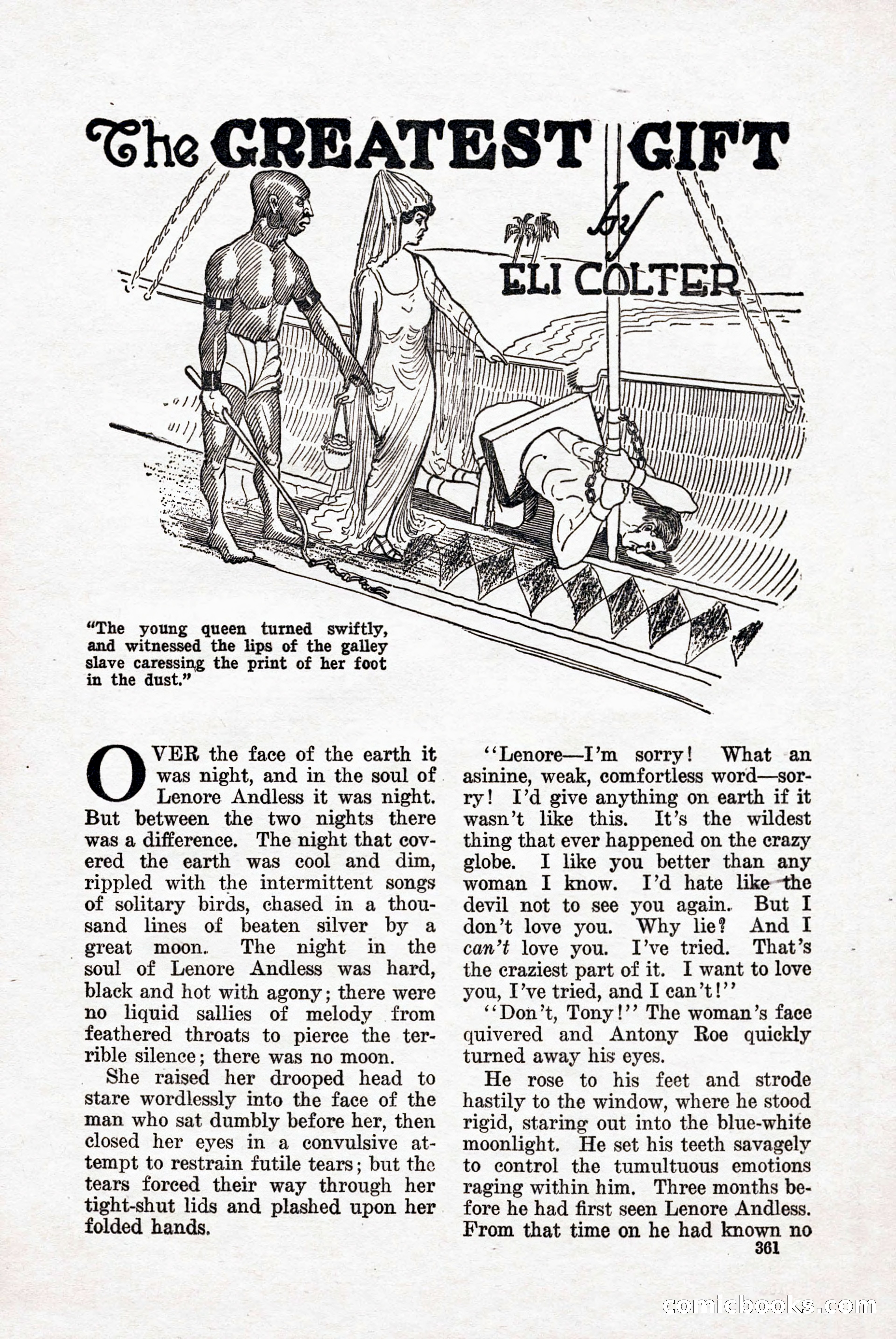 Weird Tales, Vol. 9, No. 3 — page 75 of 148