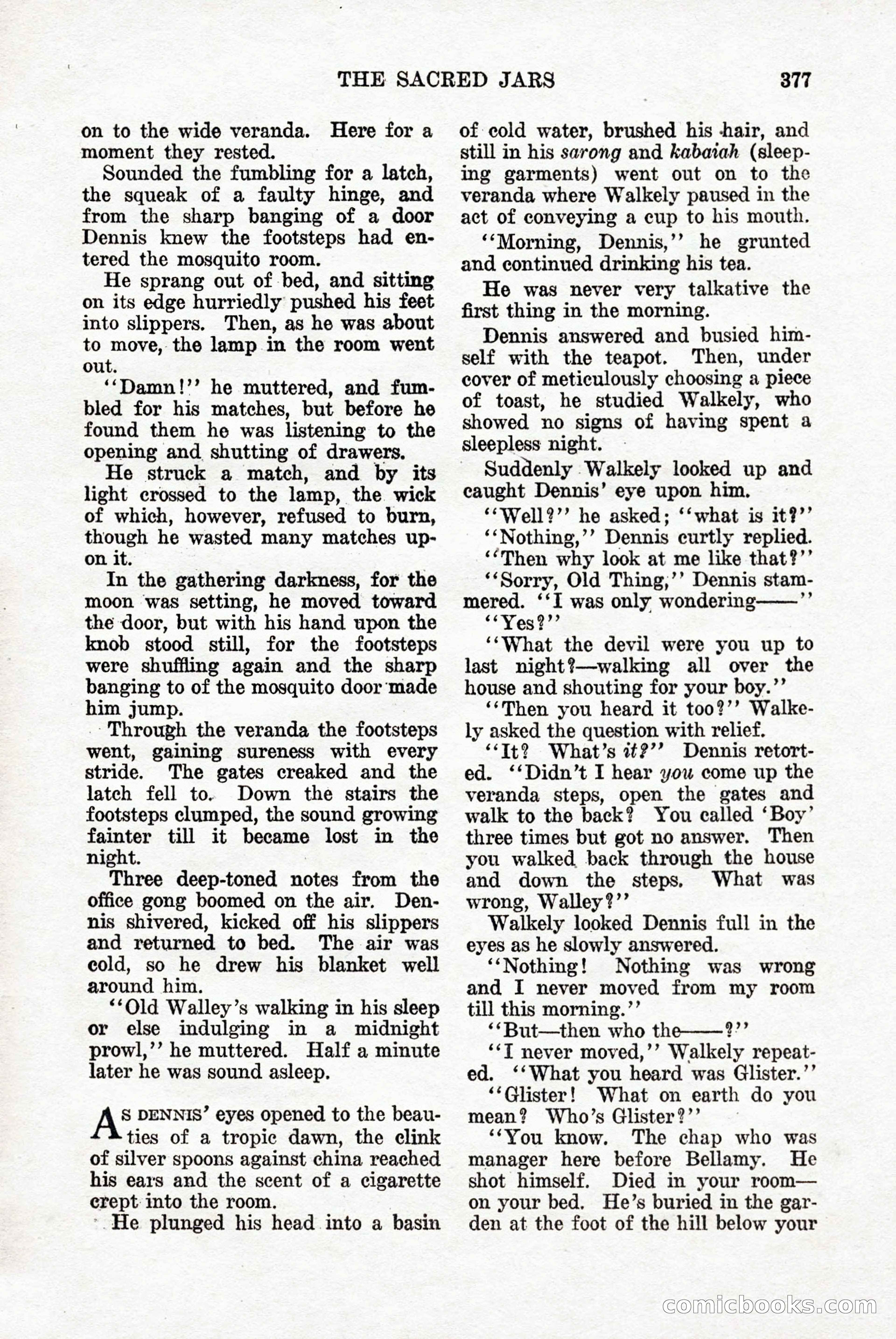 Weird Tales, Vol. 9, No. 3 — page 91 of 148