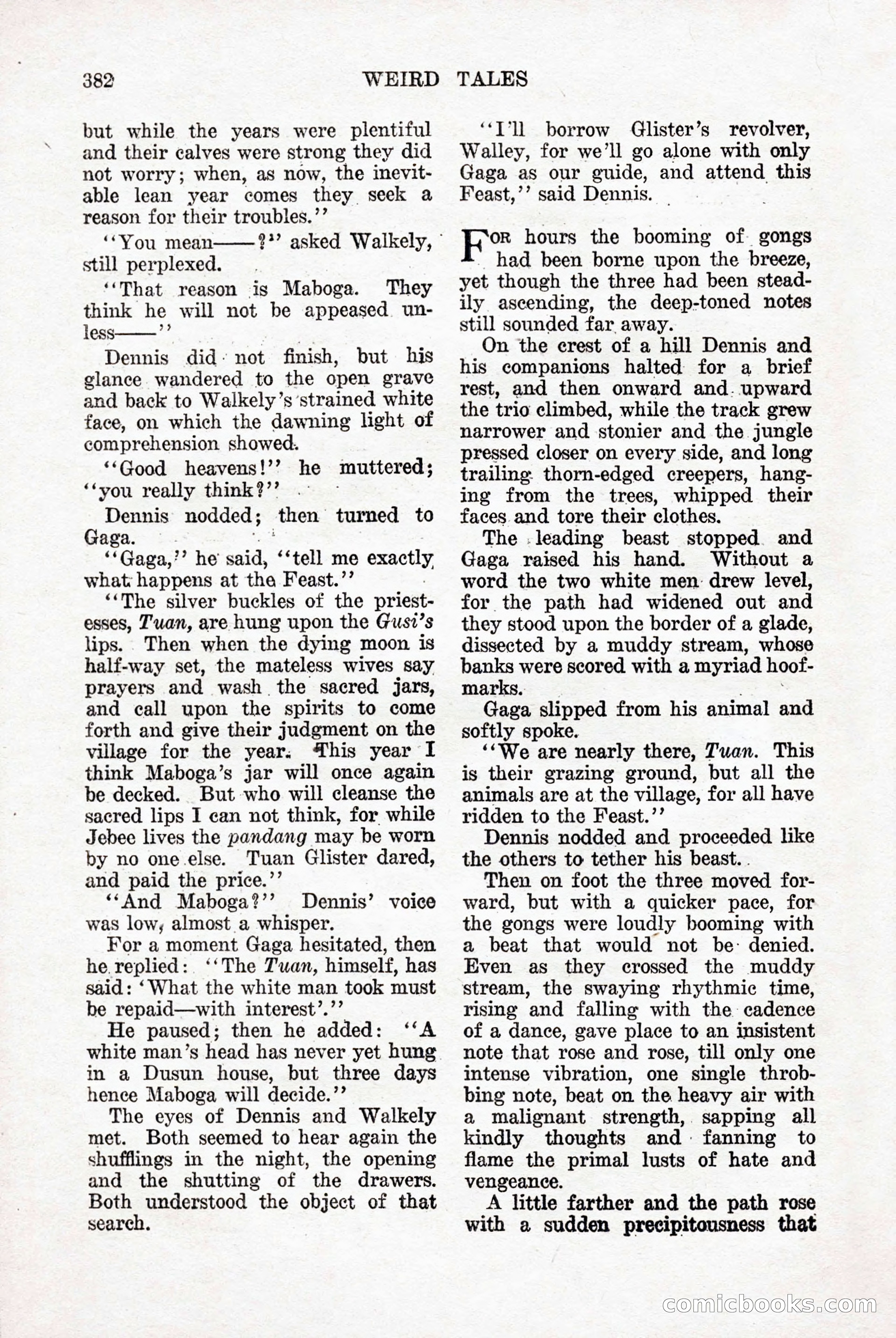 Weird Tales, Vol. 9, No. 3 — page 96 of 148