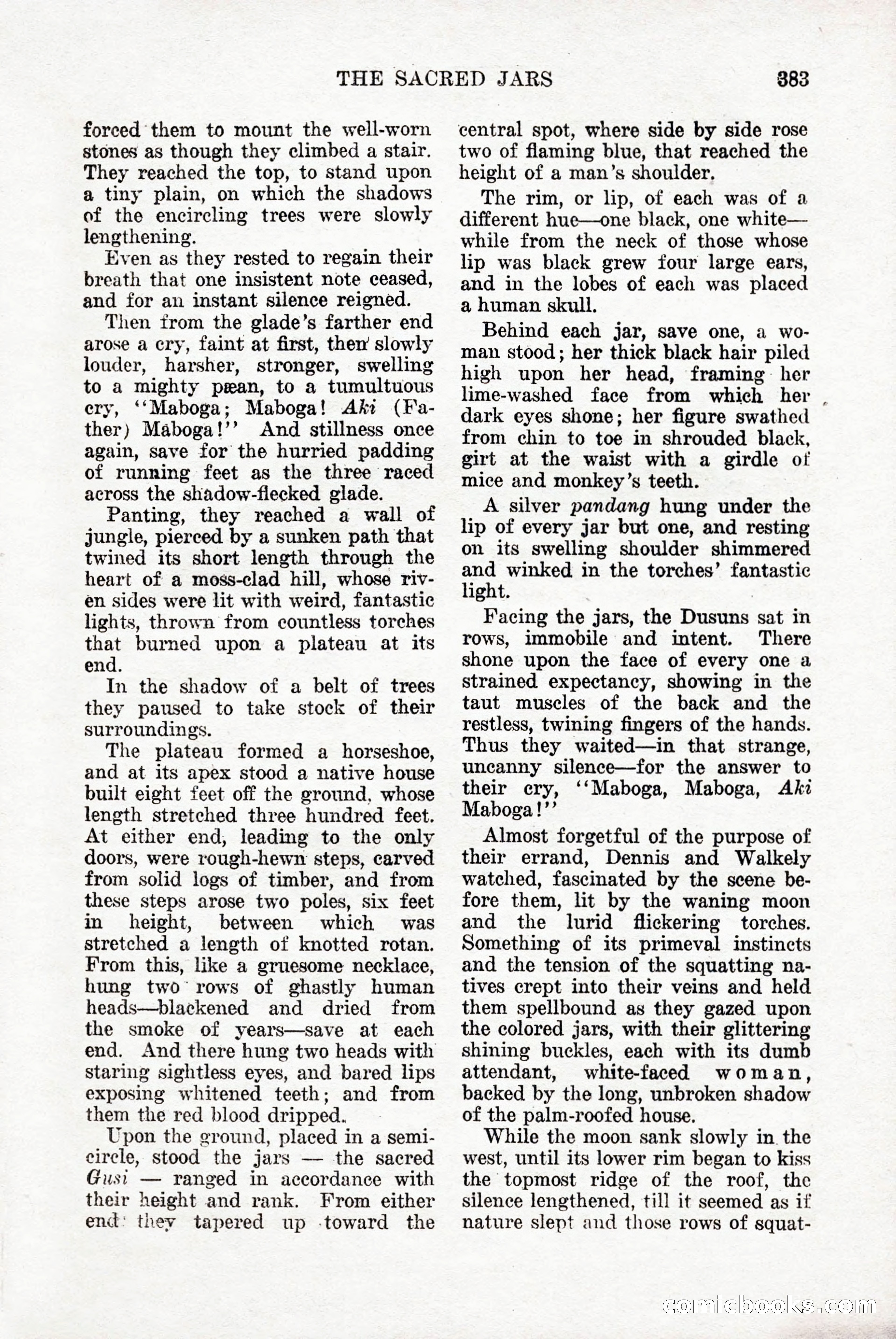 Weird Tales, Vol. 9, No. 3 — page 97 of 148