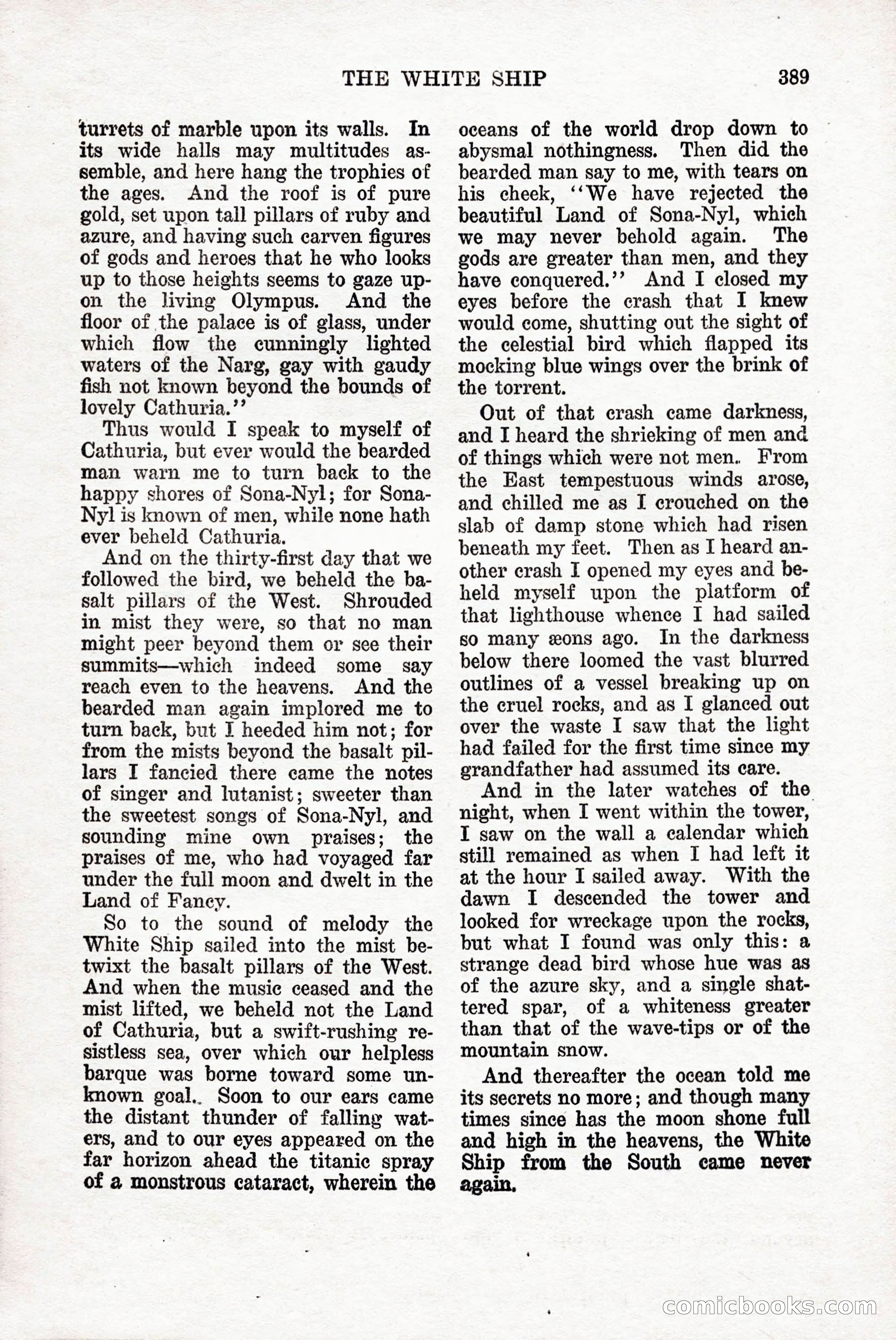 Weird Tales, Vol. 9, No. 3 — page 103 of 148