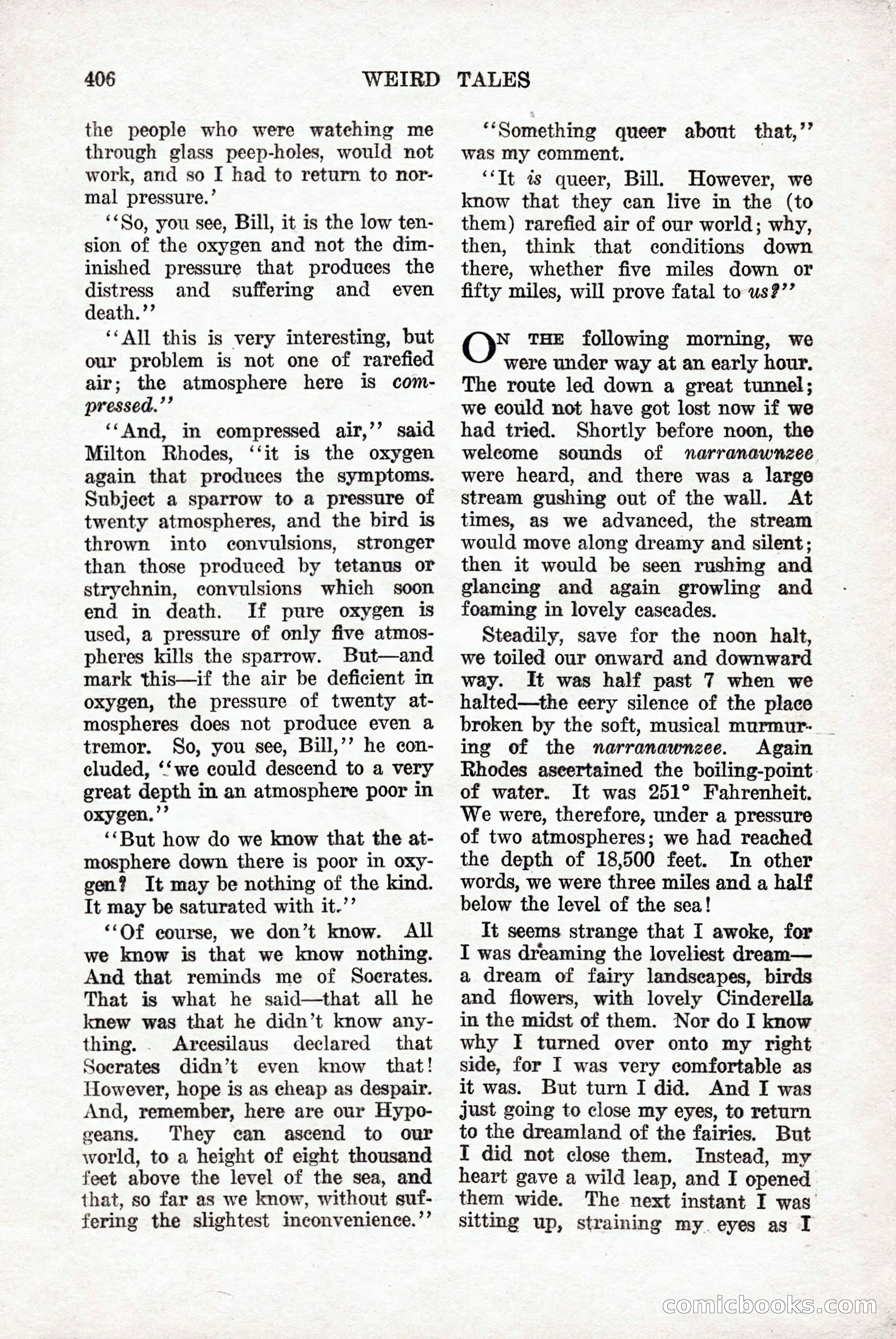 Weird Tales, Vol. 9, No. 3 — page 120 of 148