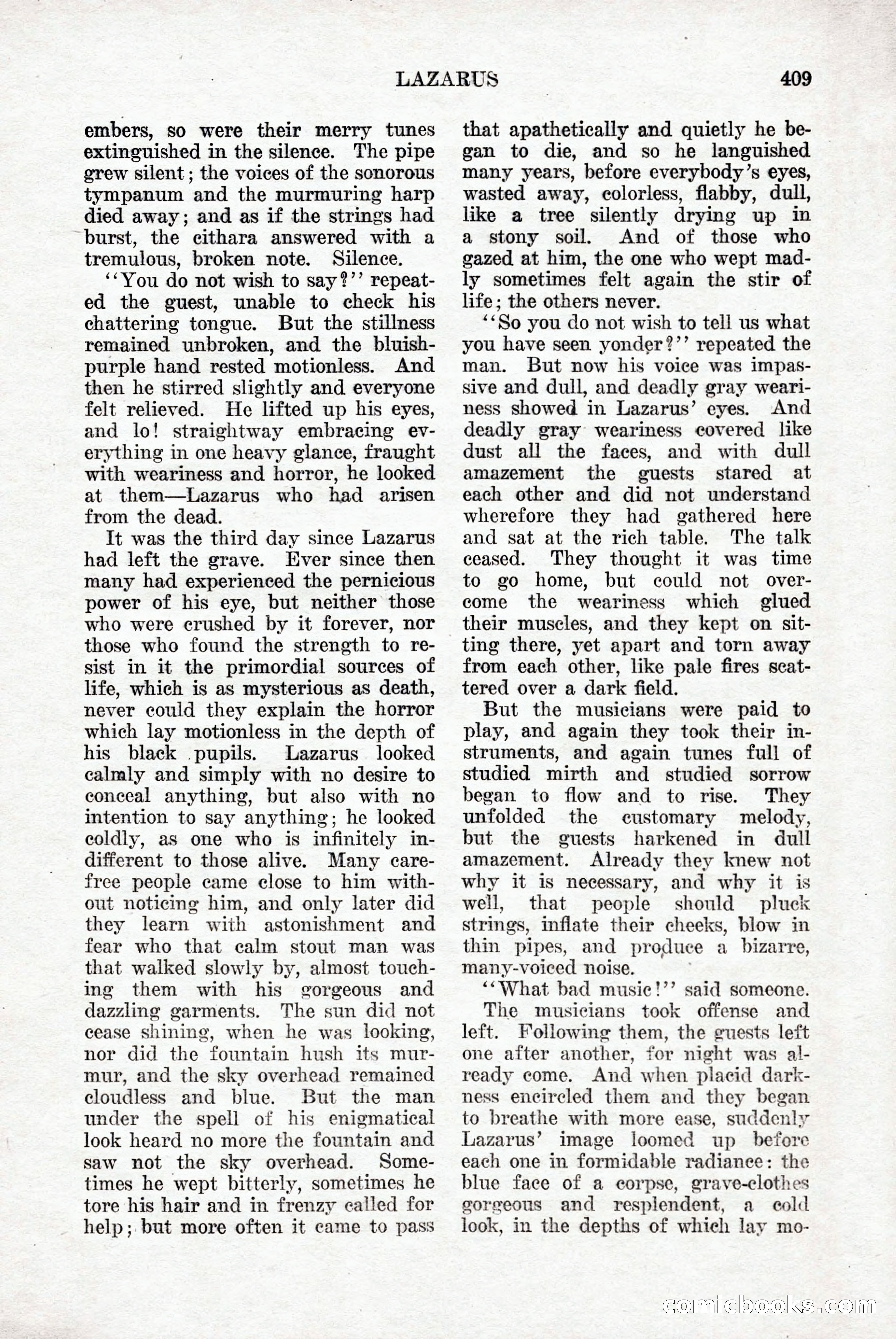Weird Tales, Vol. 9, No. 3 — page 123 of 148