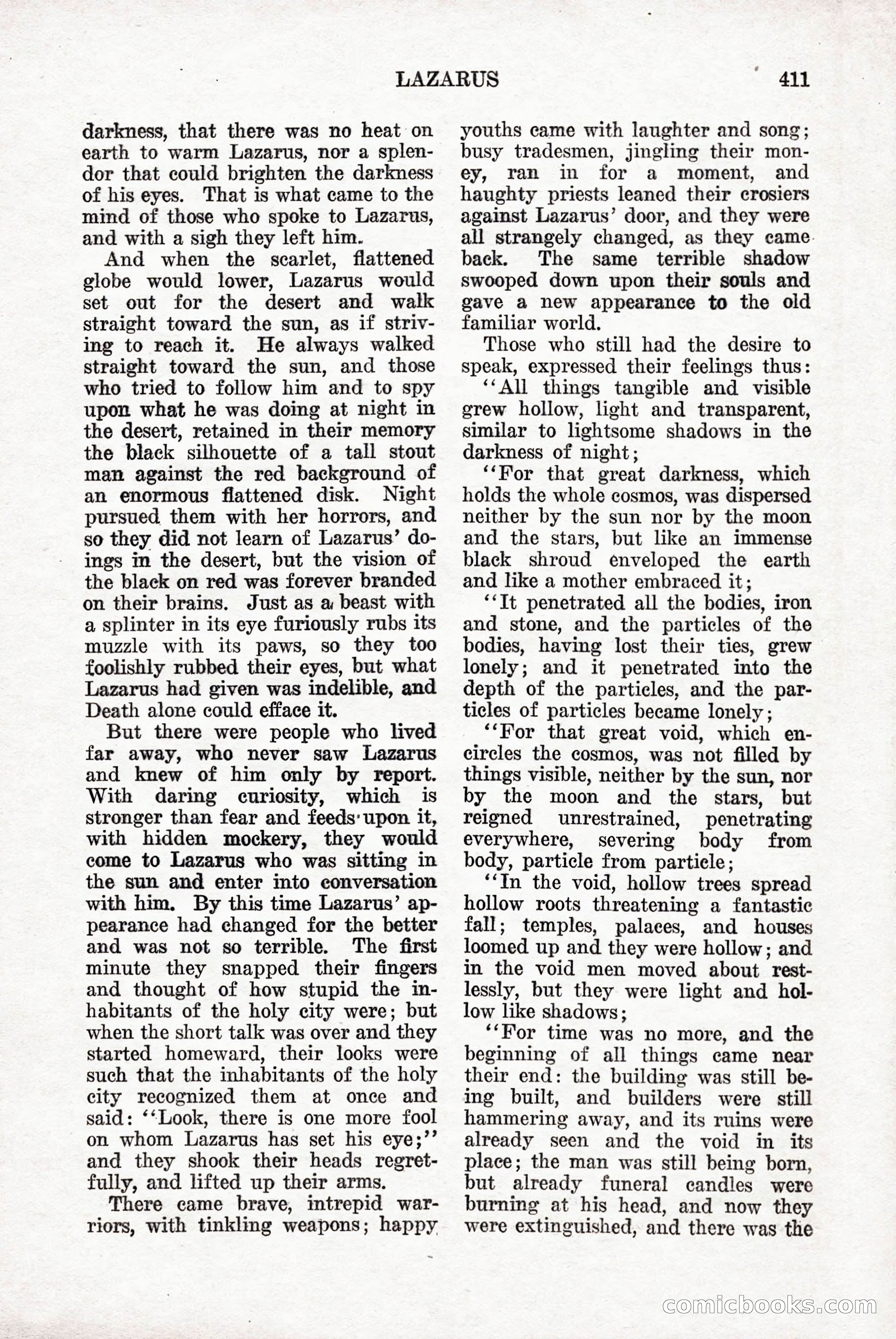 Weird Tales, Vol. 9, No. 3 — page 125 of 148