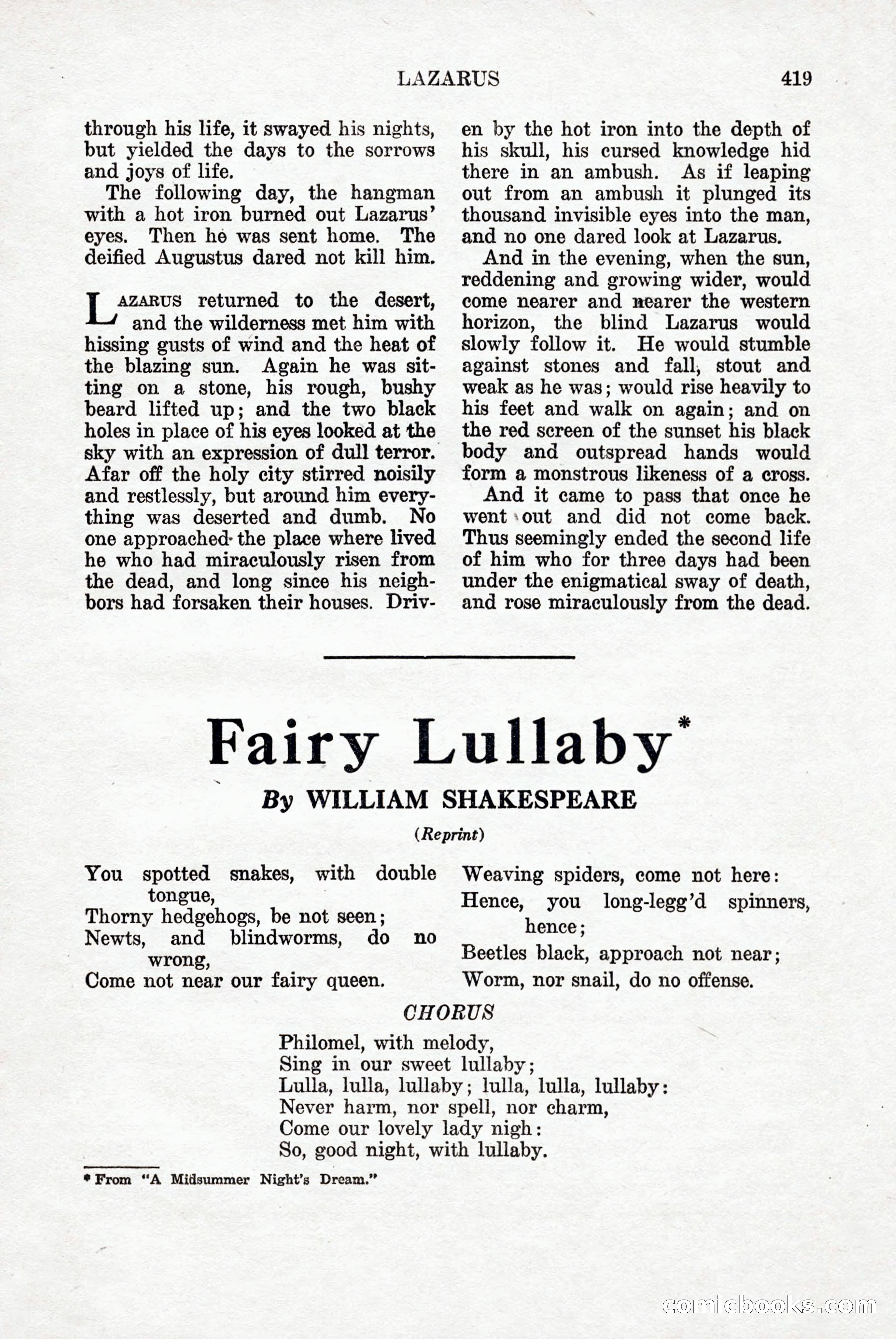 Weird Tales, Vol. 9, No. 3 — page 133 of 148