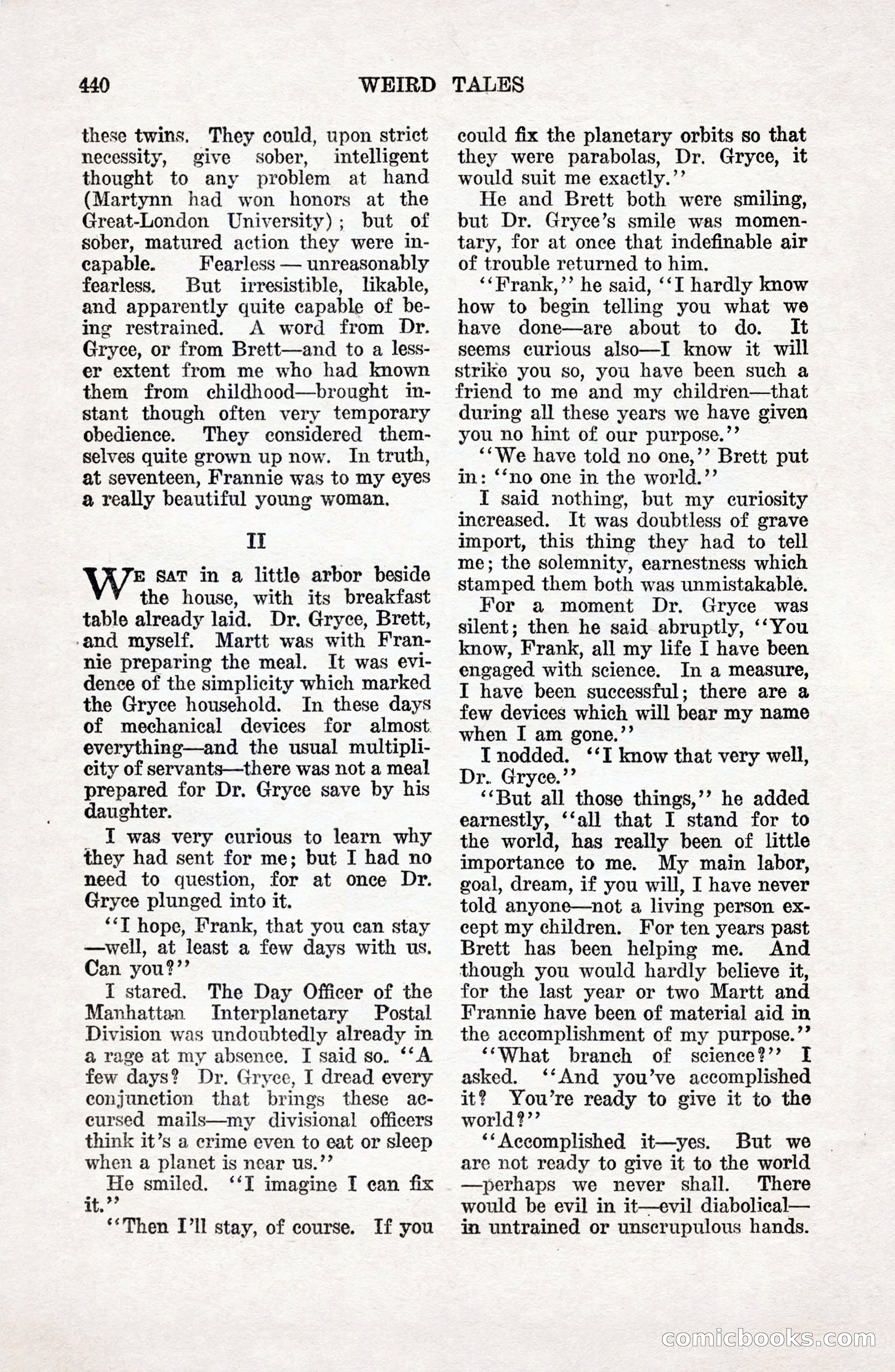 Weird Tales, April 1927 — page 10 of 148