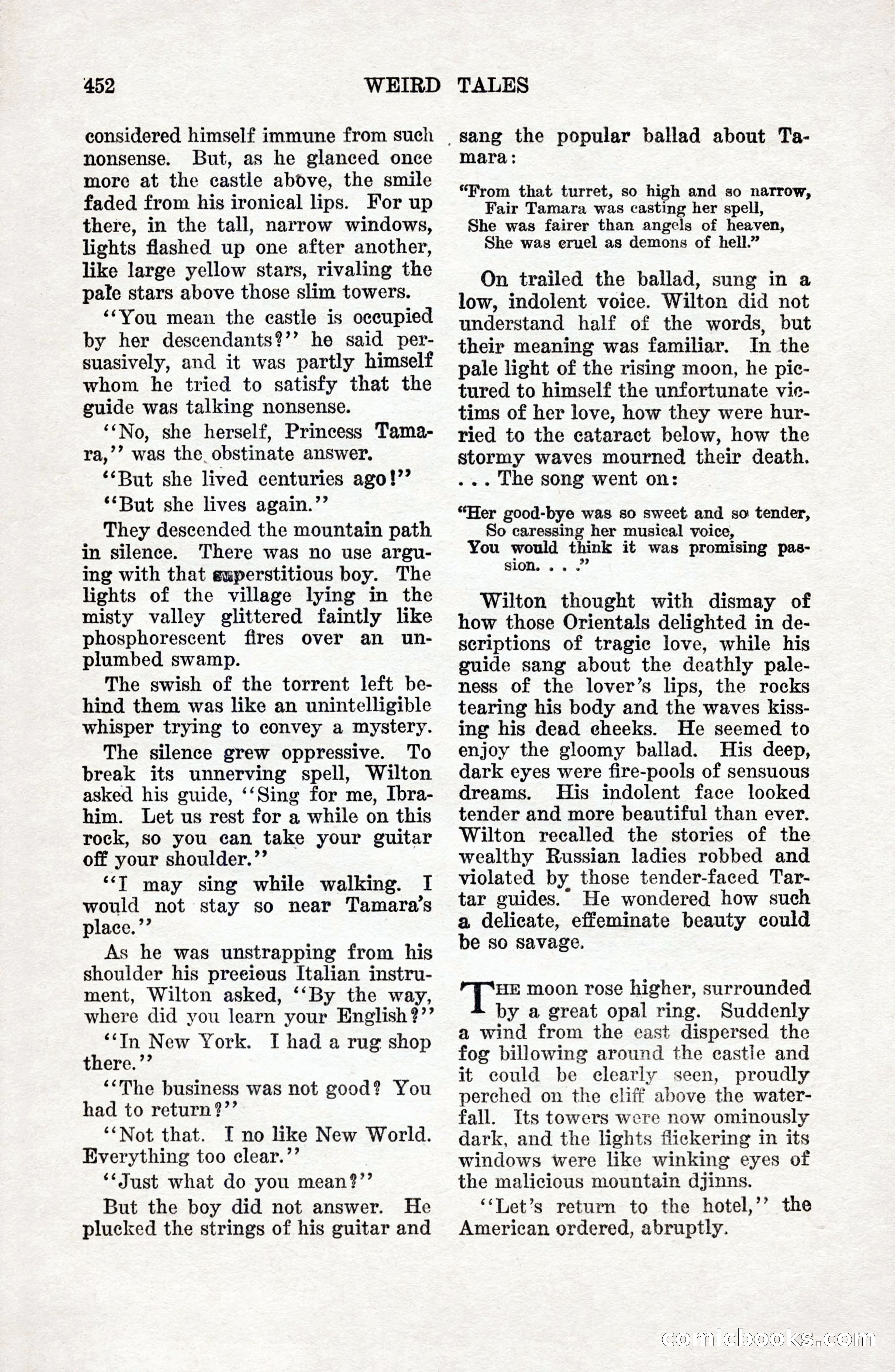 Weird Tales, April 1927 — page 22 of 148