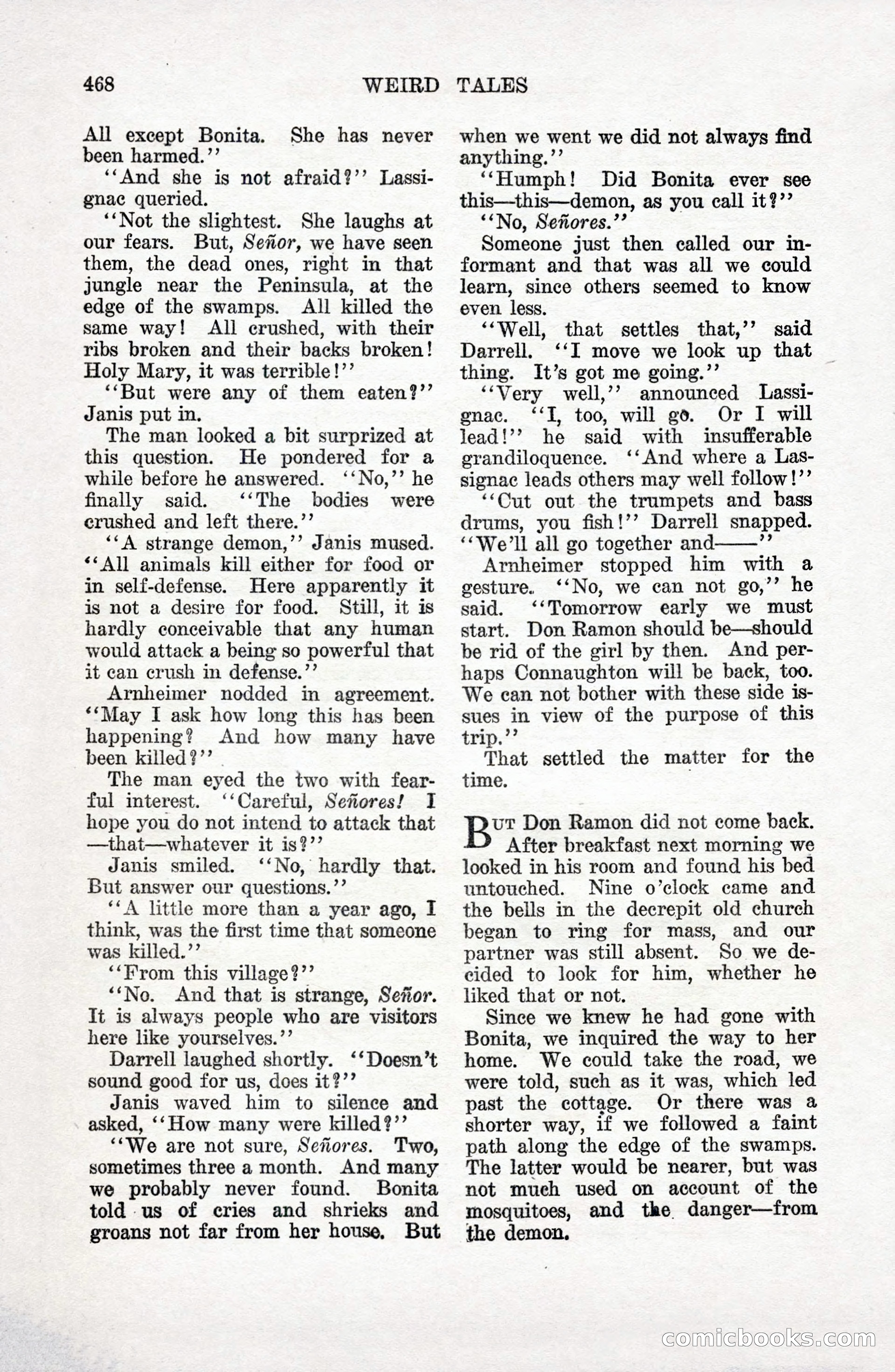 Weird Tales, April 1927 — page 38 of 148