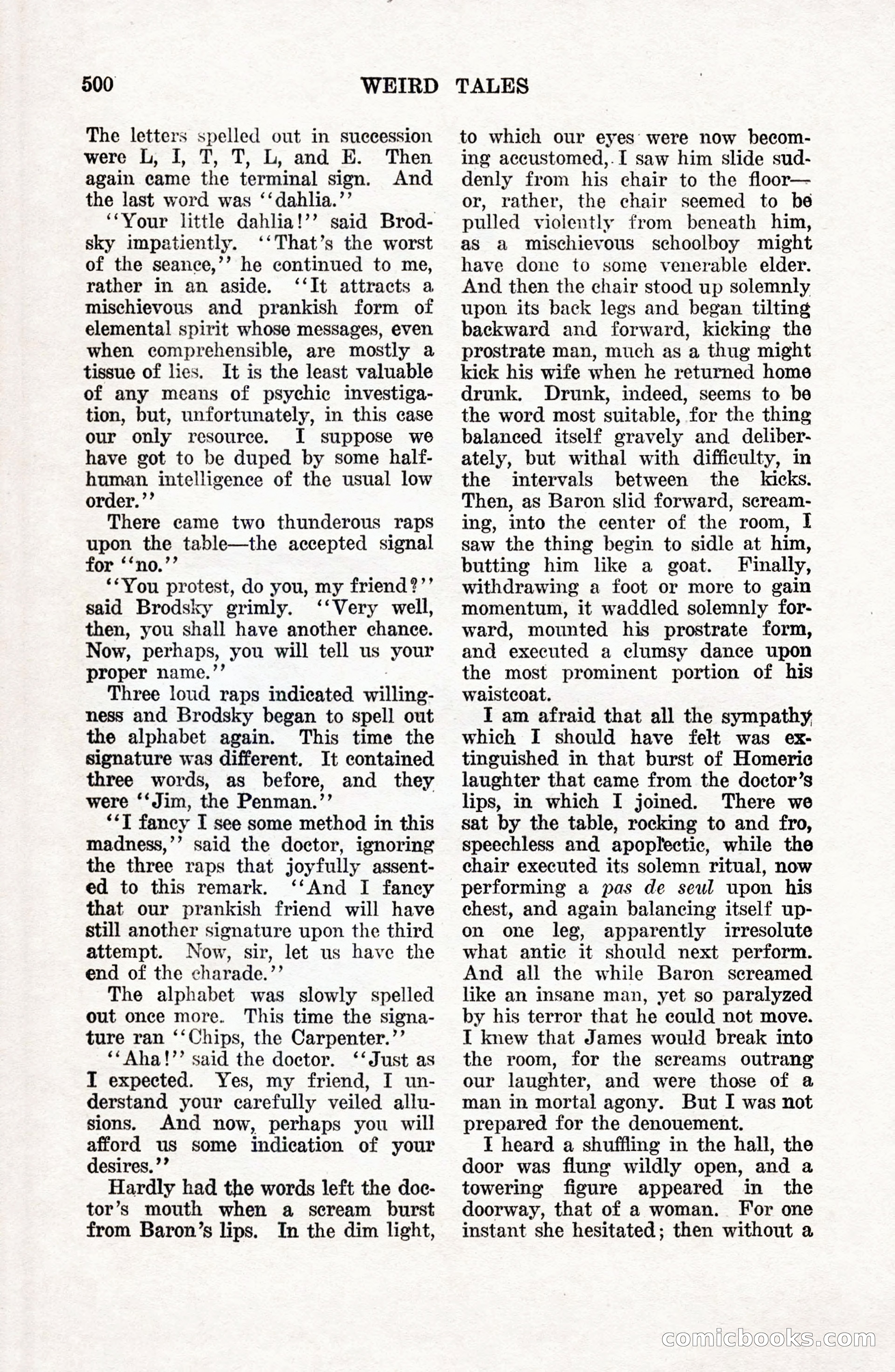 Weird Tales, April 1927 — page 70 of 148