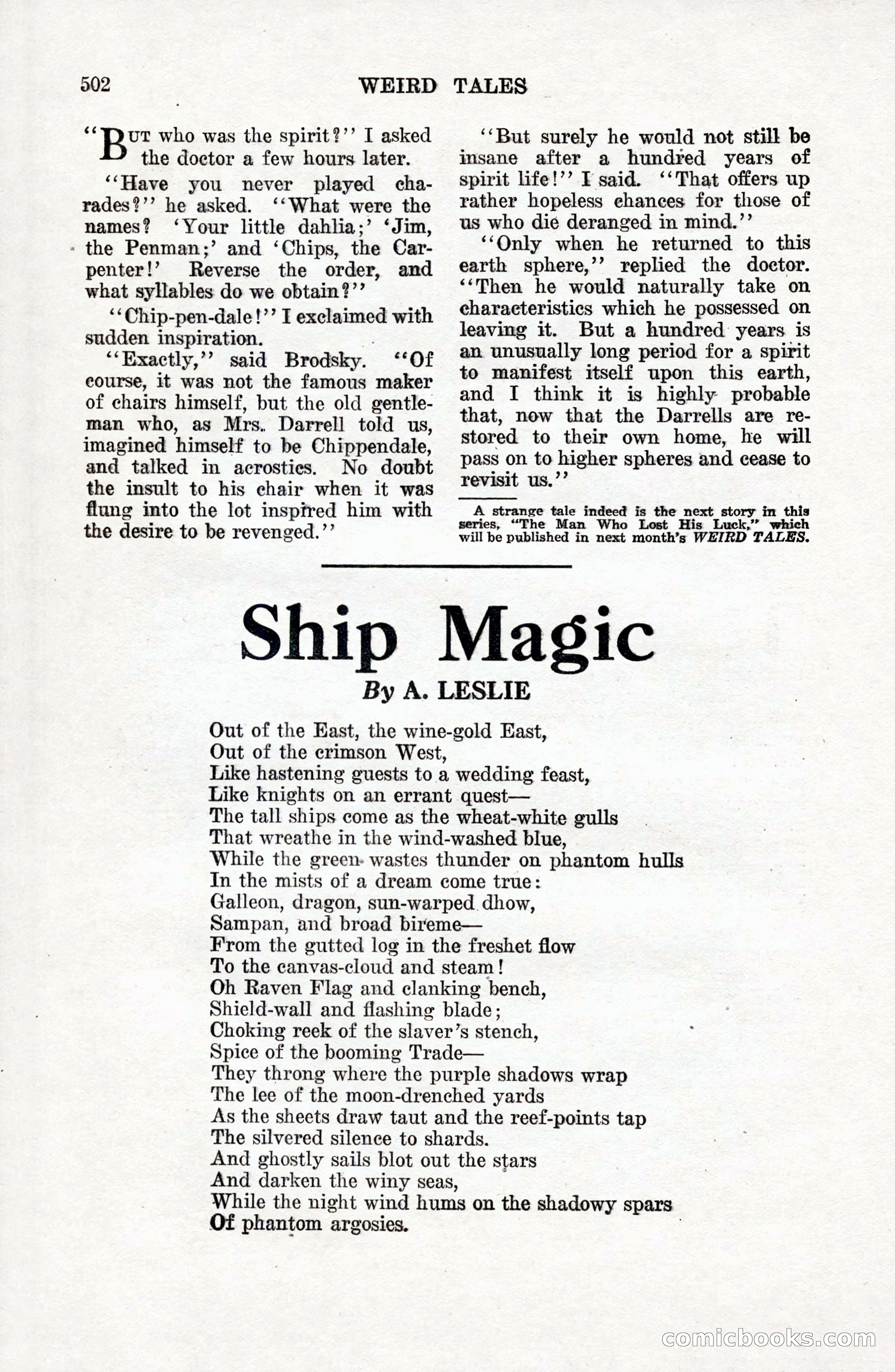 Weird Tales, April 1927 — page 72 of 148