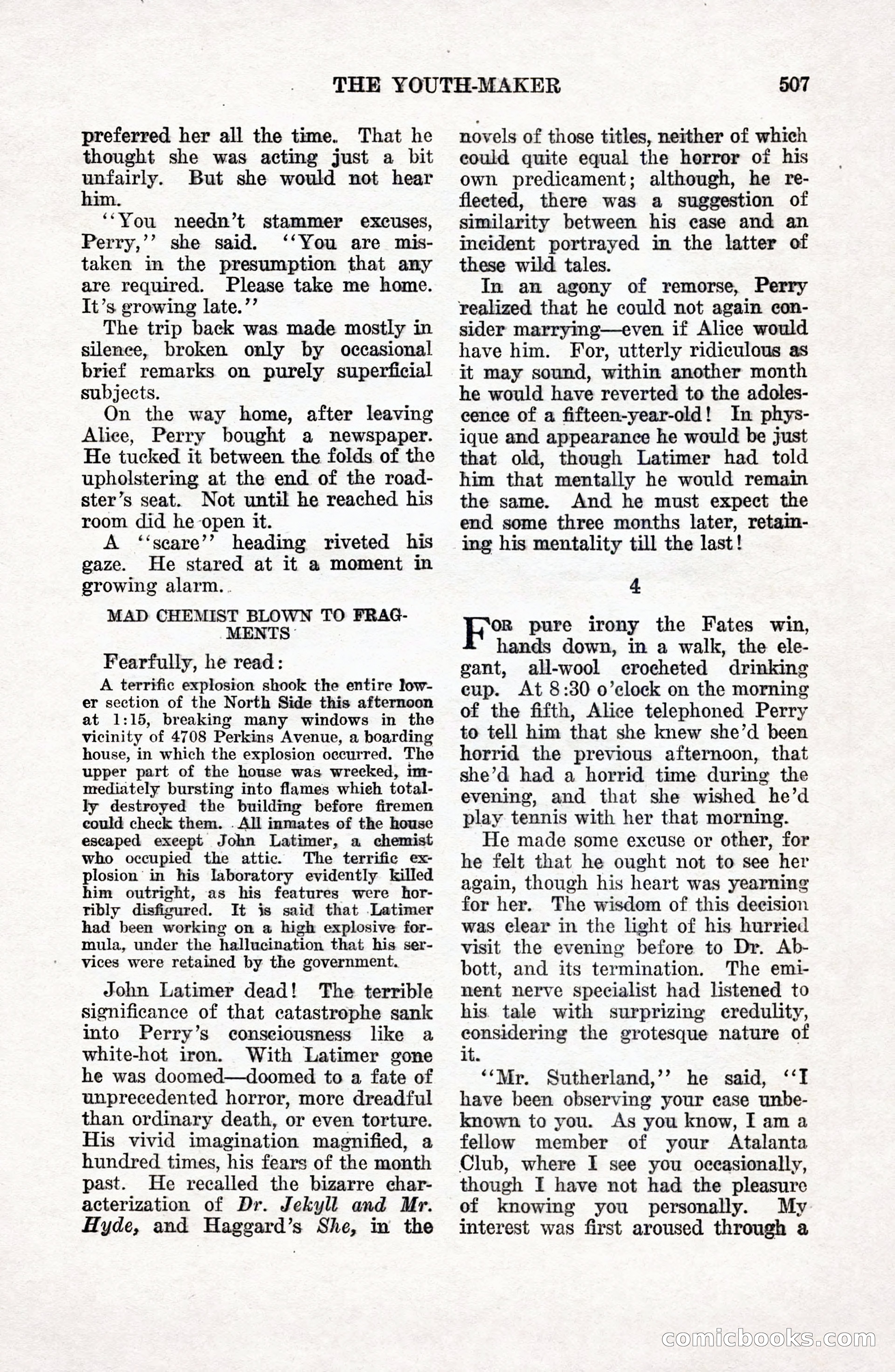 Weird Tales, April 1927 — page 77 of 148