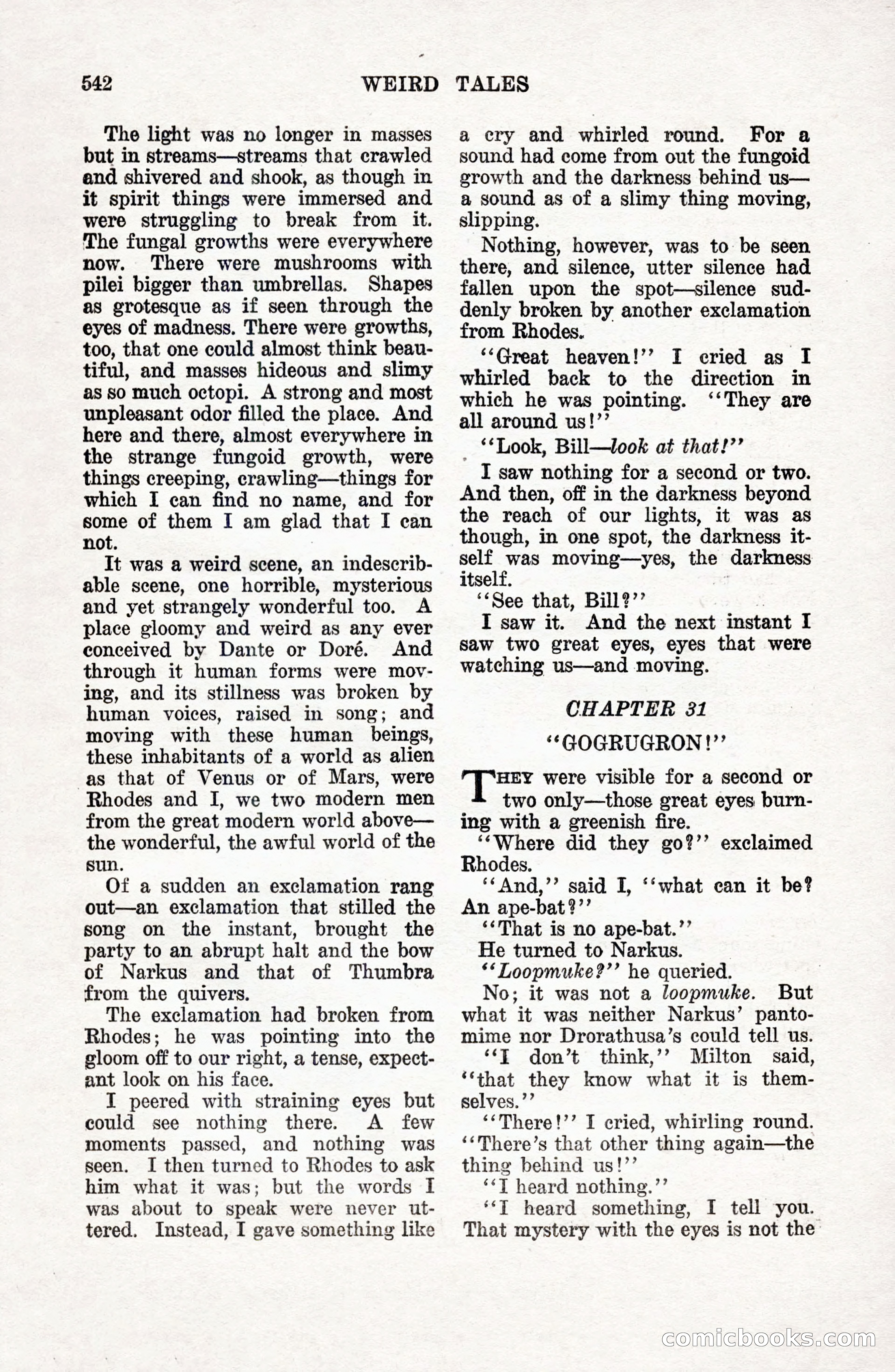 Weird Tales, April 1927 — page 112 of 148