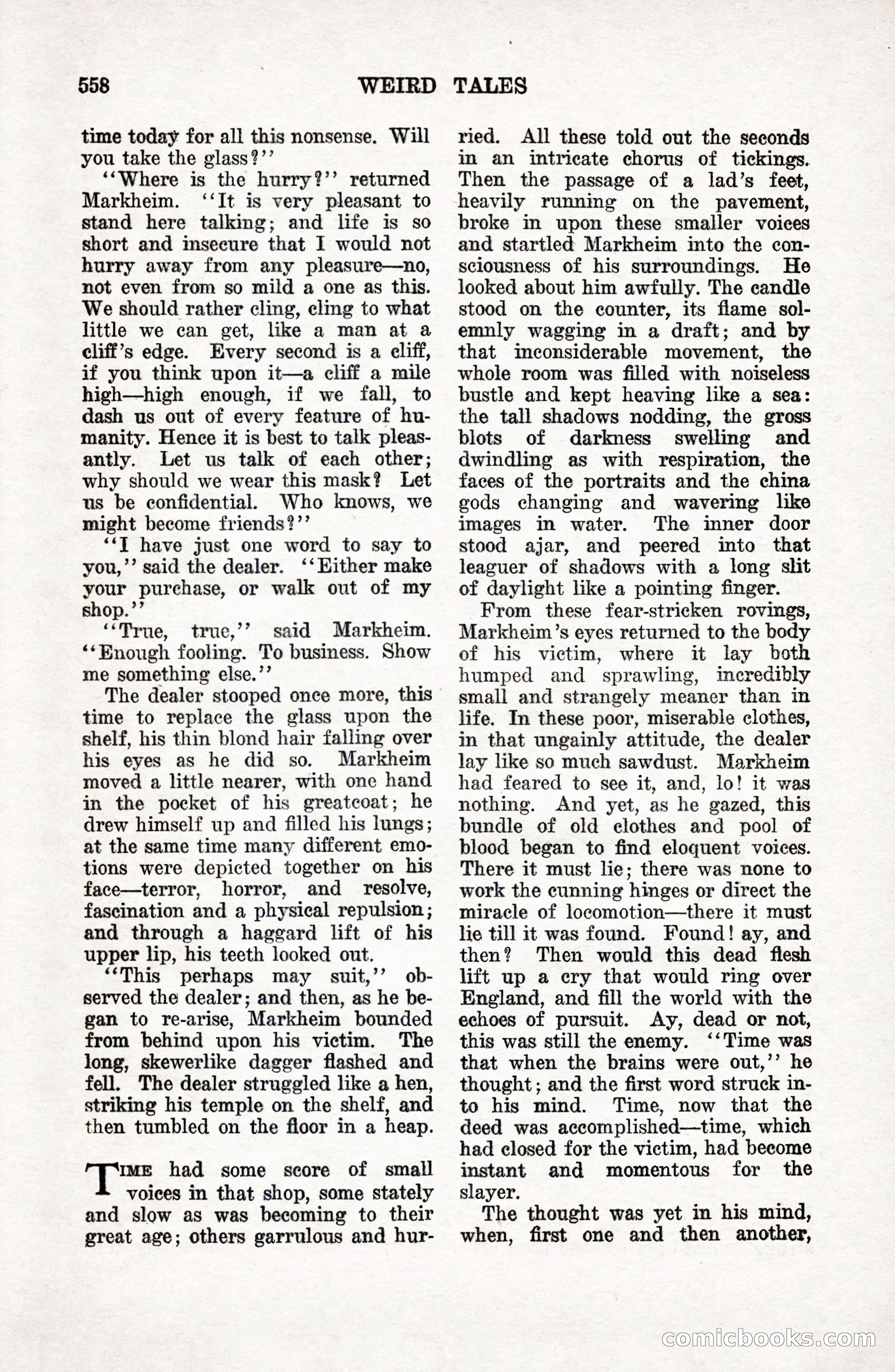 Weird Tales, April 1927 — page 128 of 148