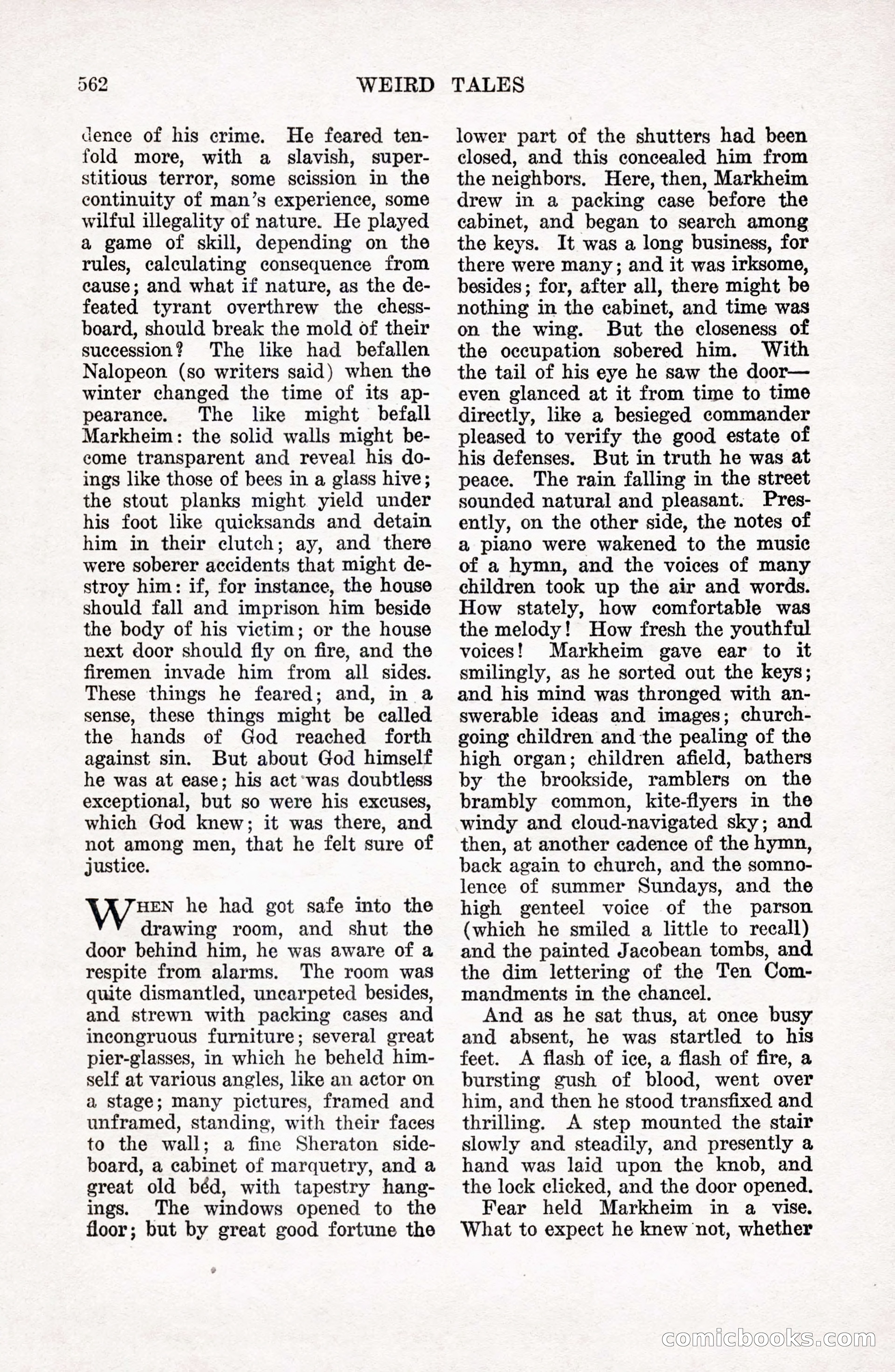 Weird Tales, April 1927 — page 132 of 148