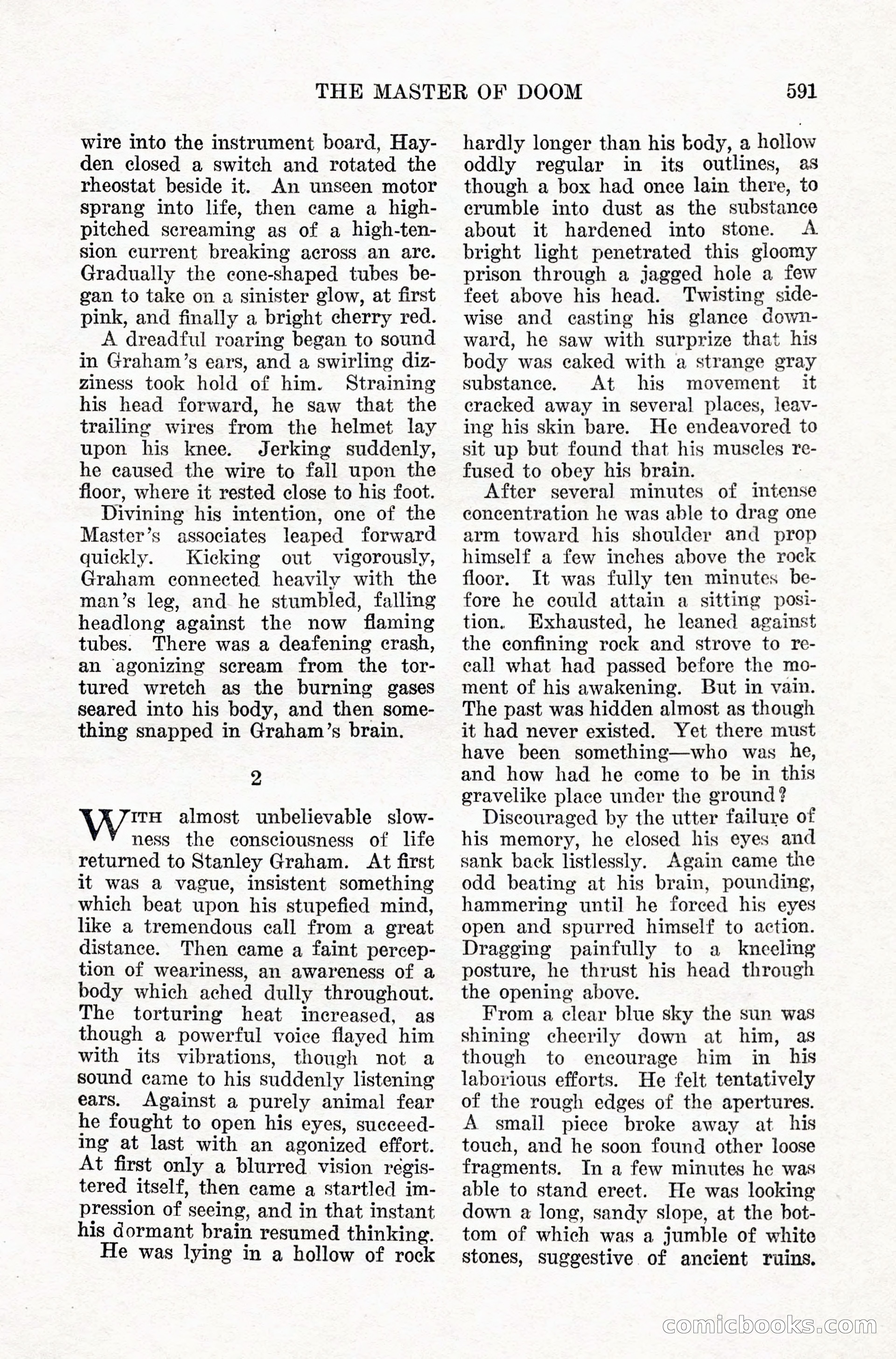 Weird Tales, Vol. IX, No. 5 — page 17 of 148