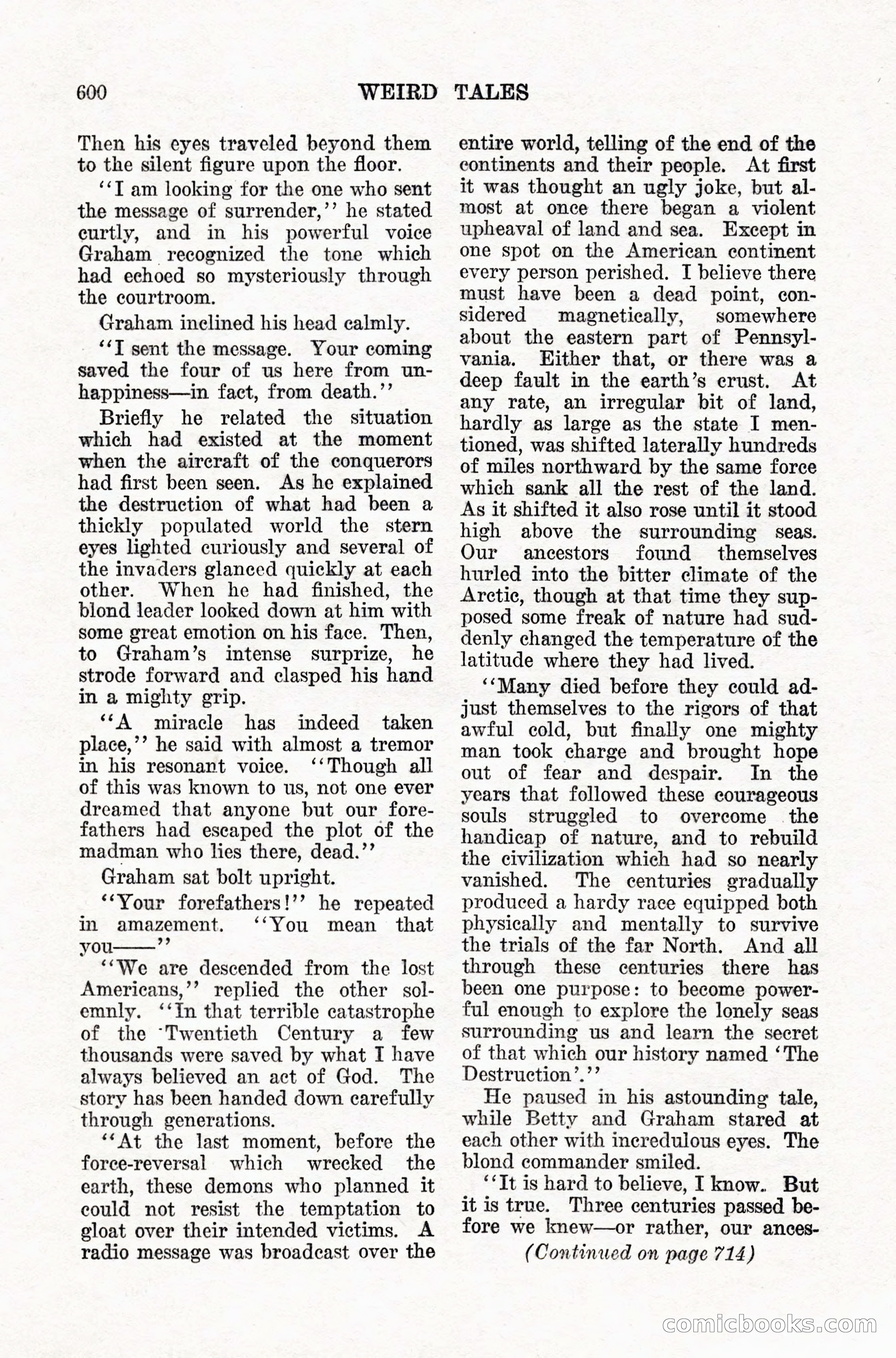 Weird Tales, Vol. IX, No. 5 — page 26 of 148