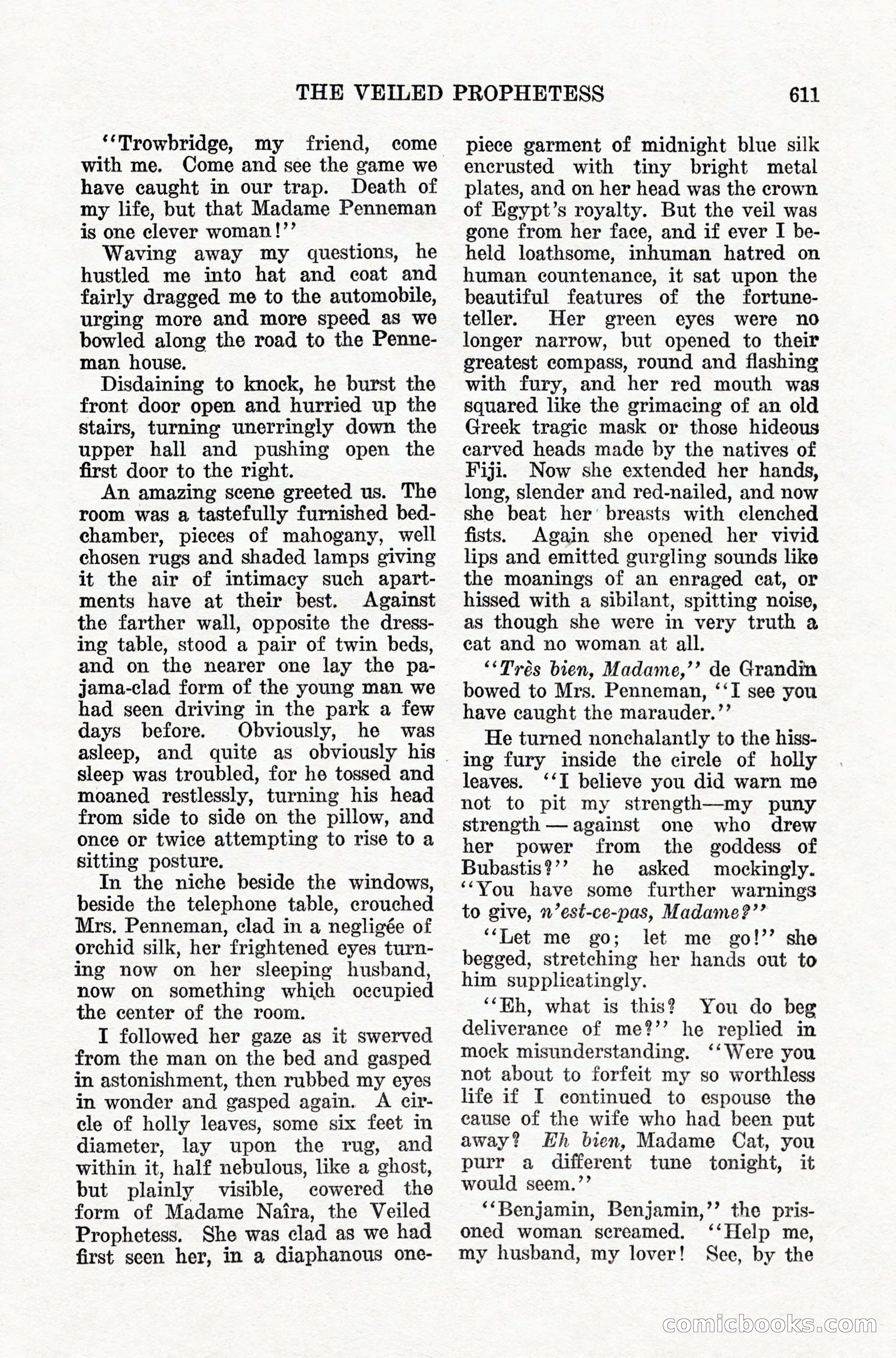 Weird Tales, Vol. IX, No. 5 — page 37 of 148