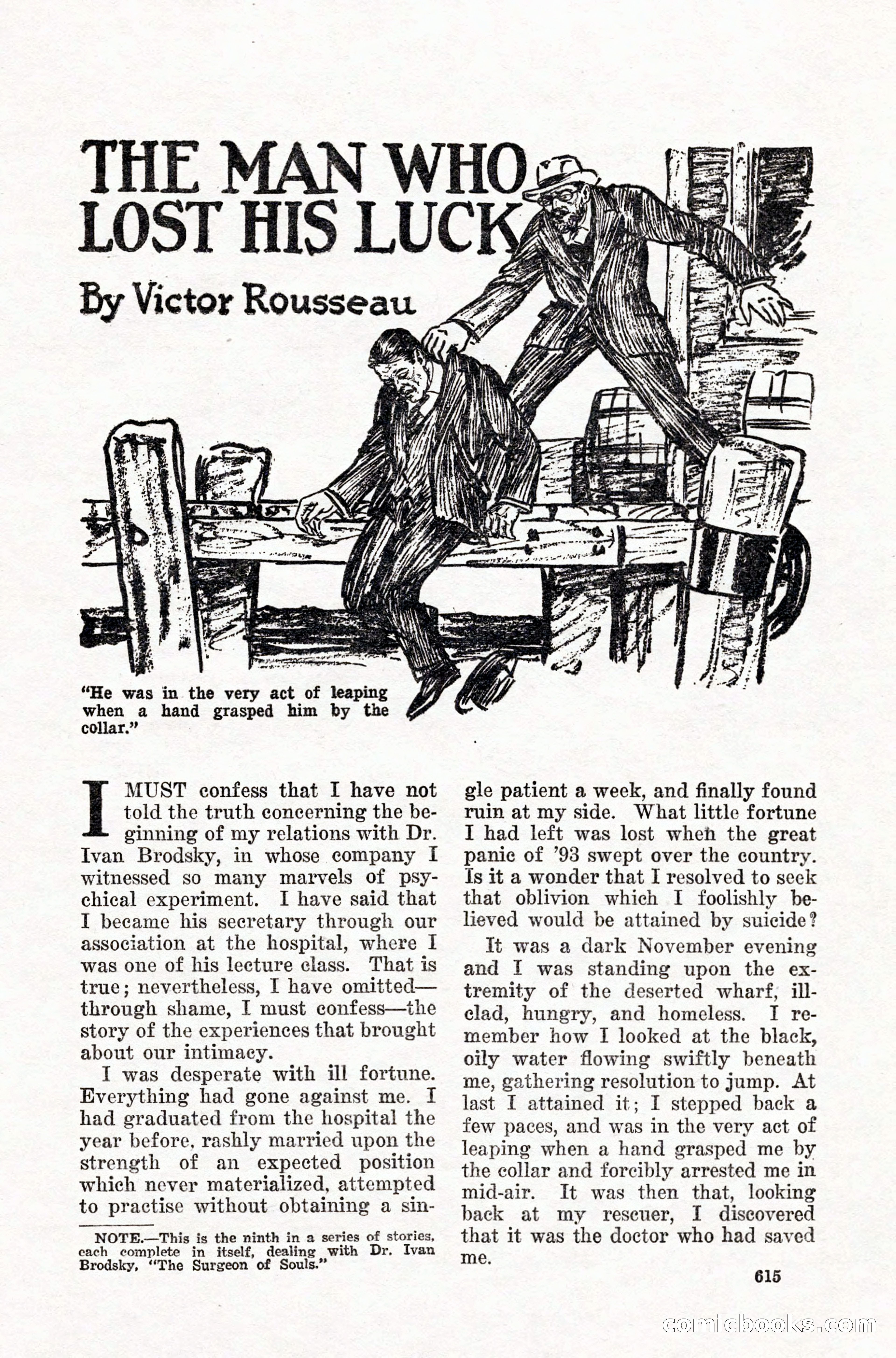 Weird Tales, Vol. IX, No. 5 — page 41 of 148