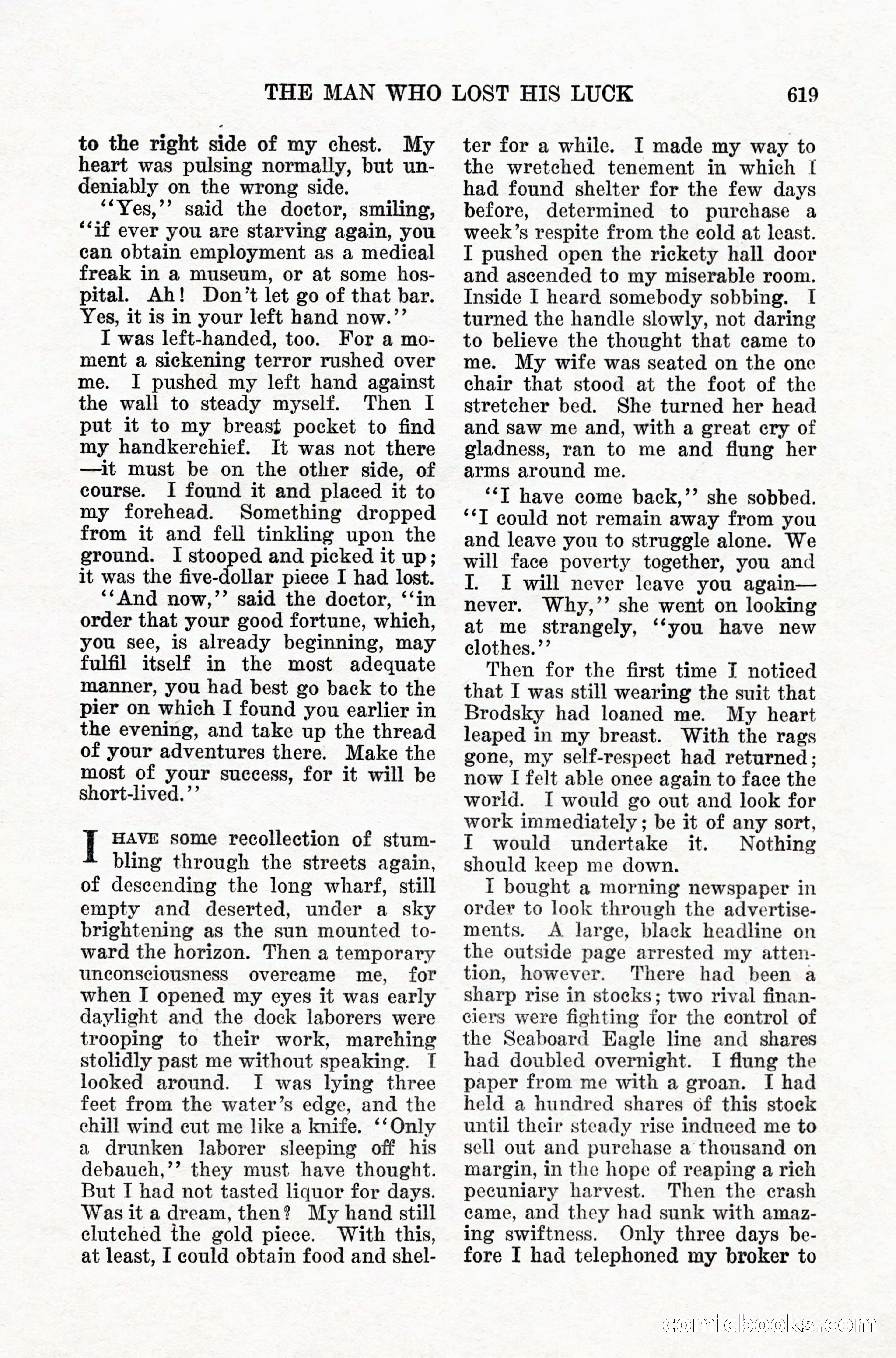 Weird Tales, Vol. IX, No. 5 — page 45 of 148