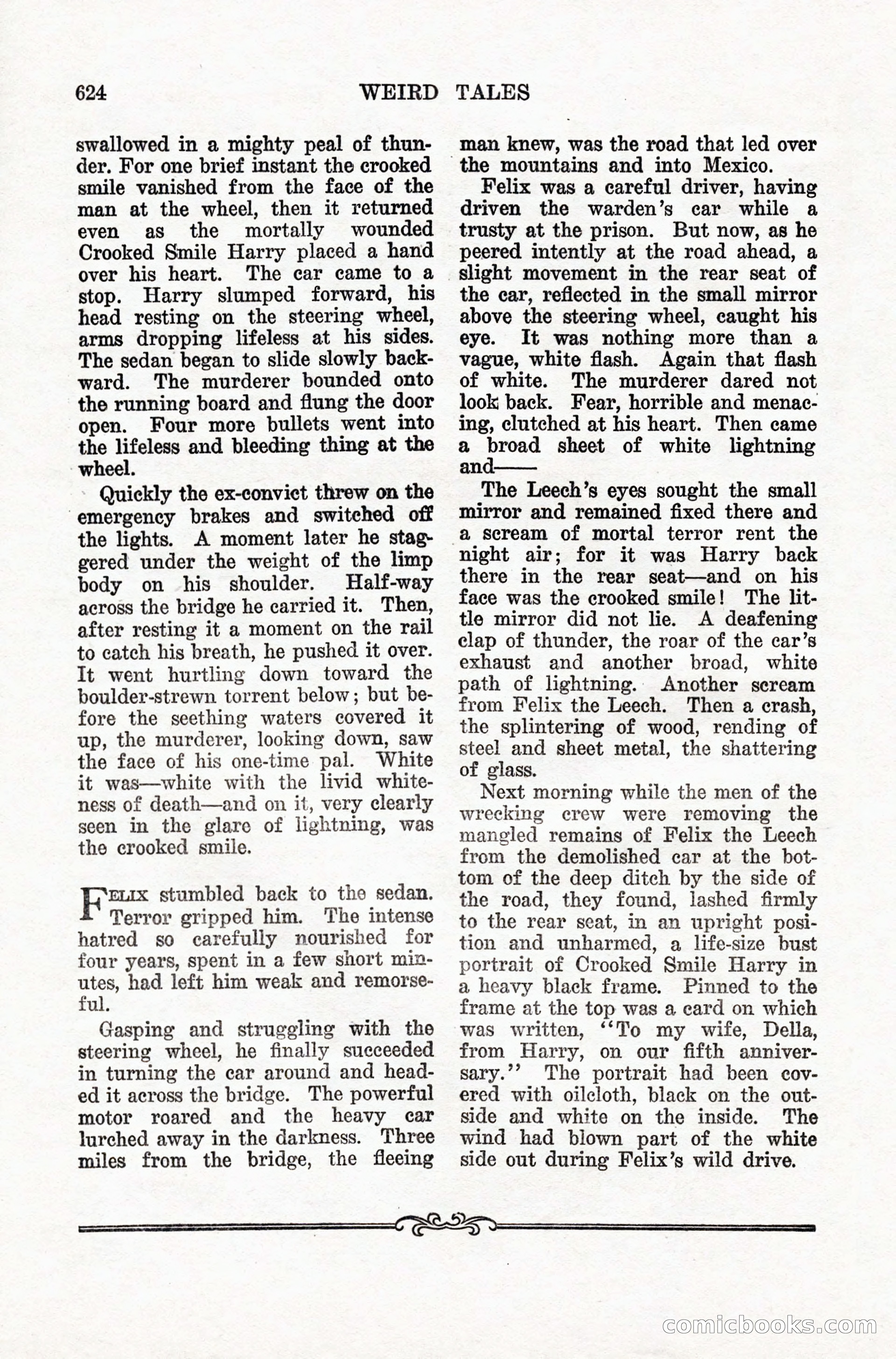 Weird Tales, Vol. IX, No. 5 — page 50 of 148