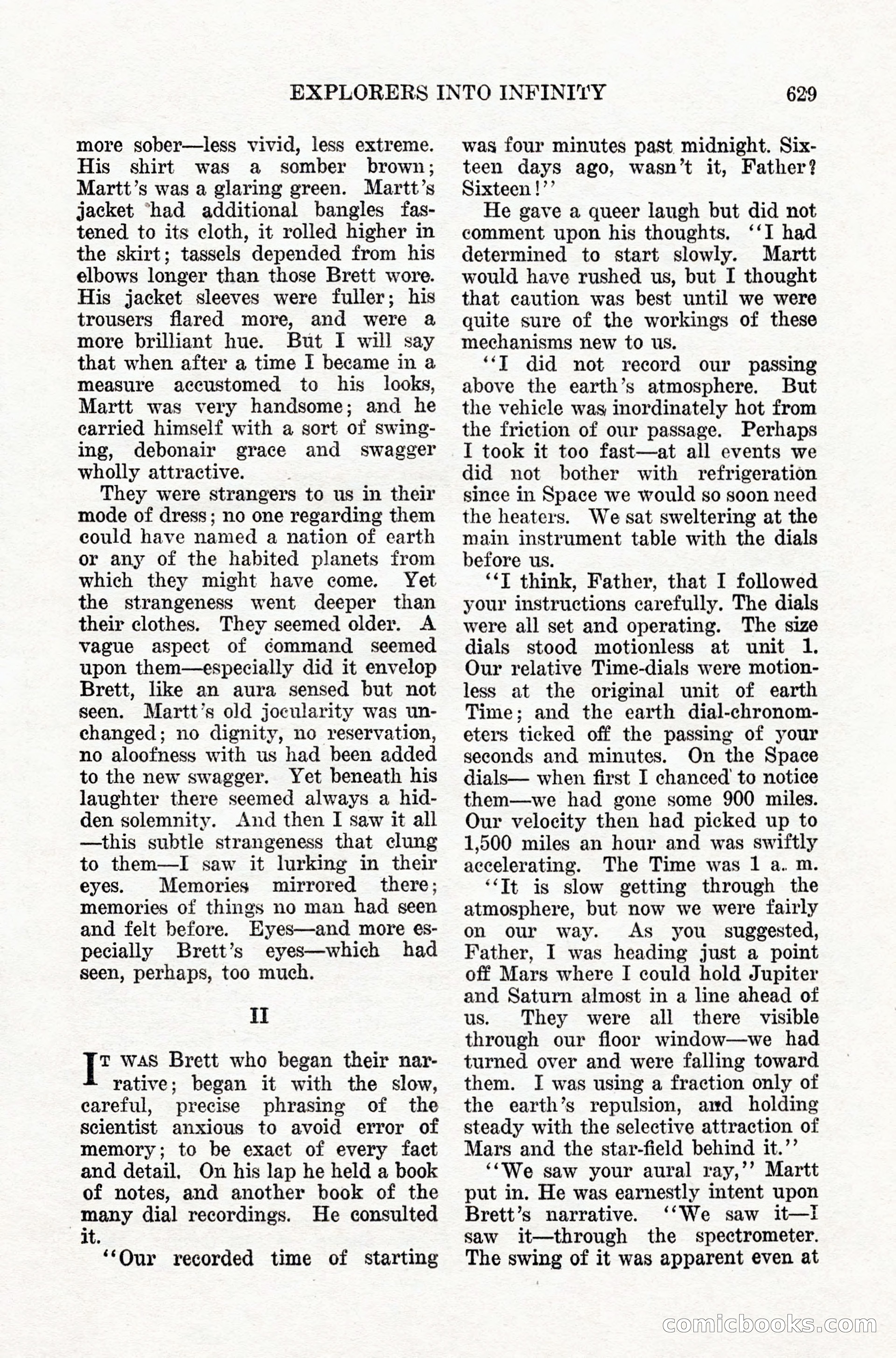 Weird Tales, Vol. IX, No. 5 — page 55 of 148