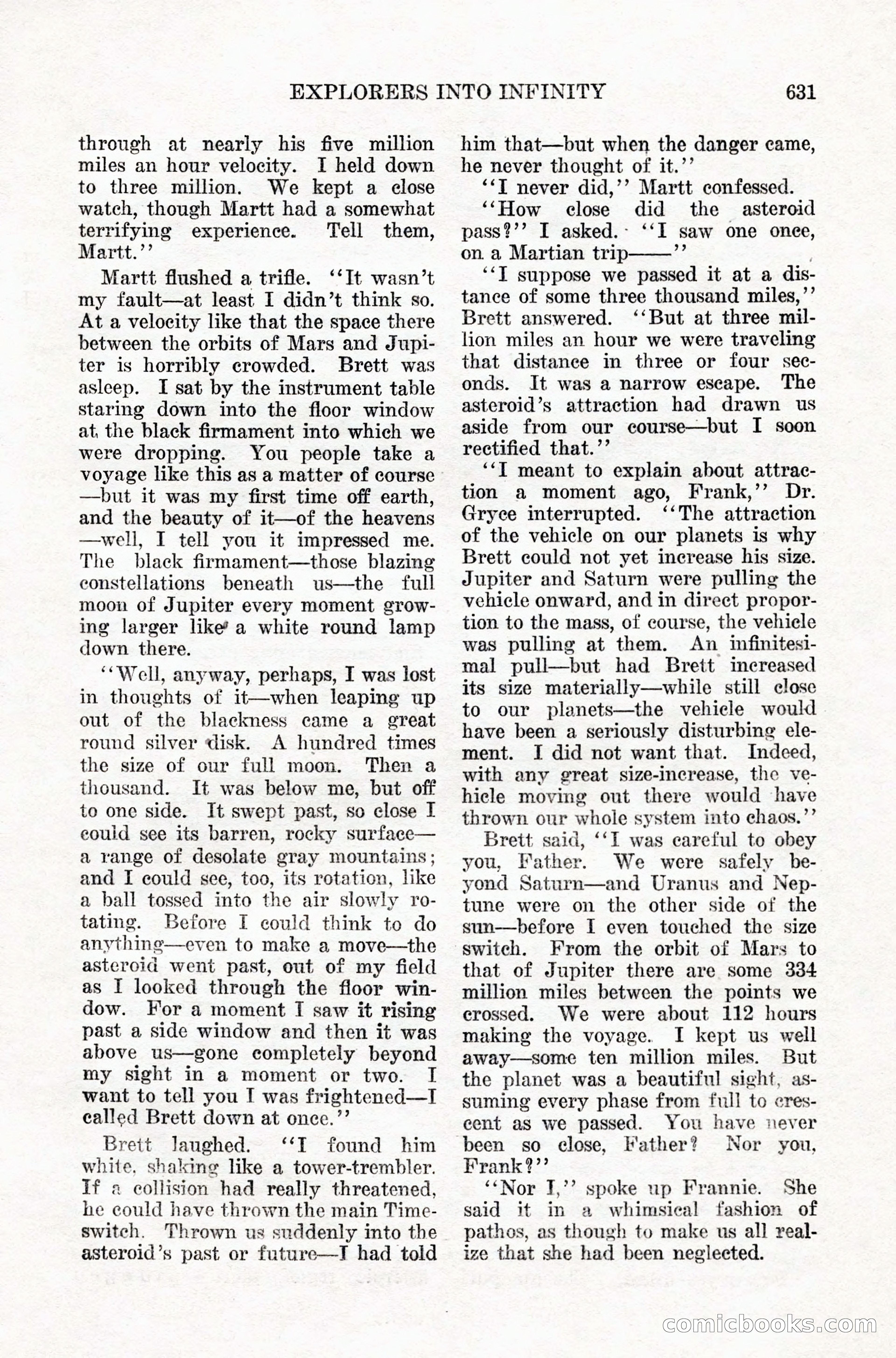 Weird Tales, Vol. IX, No. 5 — page 57 of 148