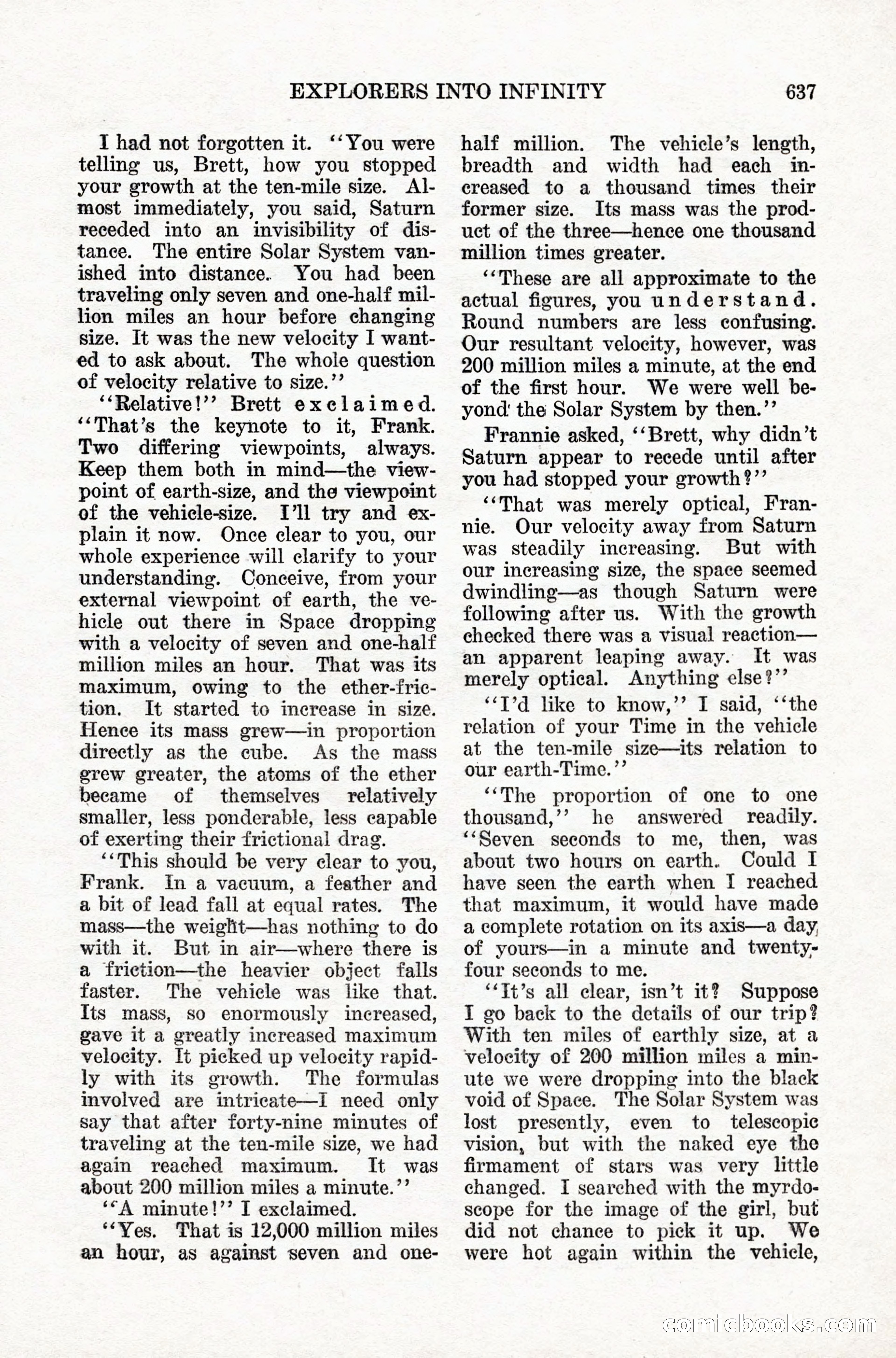 Weird Tales, Vol. IX, No. 5 — page 63 of 148