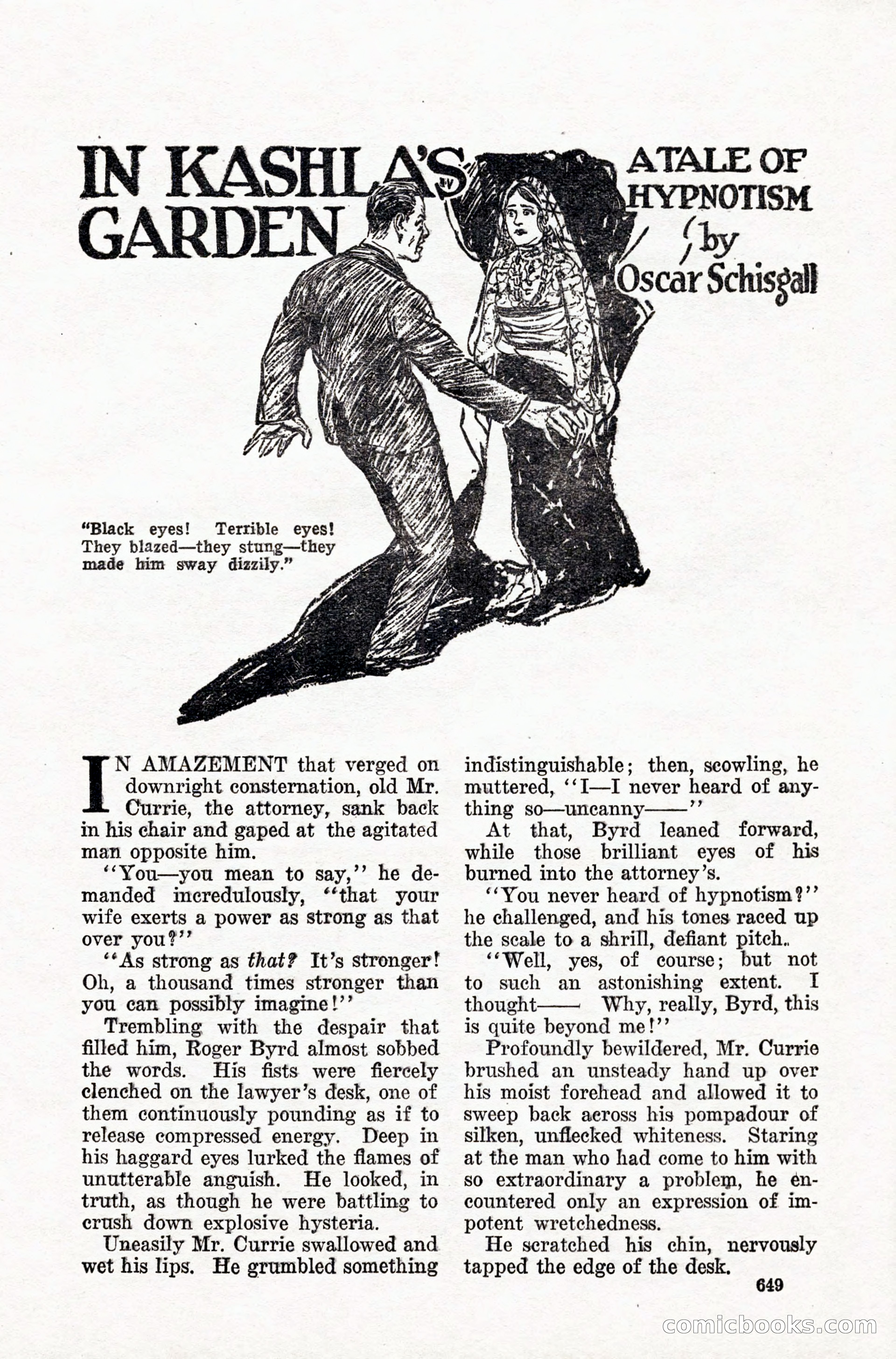 Weird Tales, Vol. IX, No. 5 — page 75 of 148