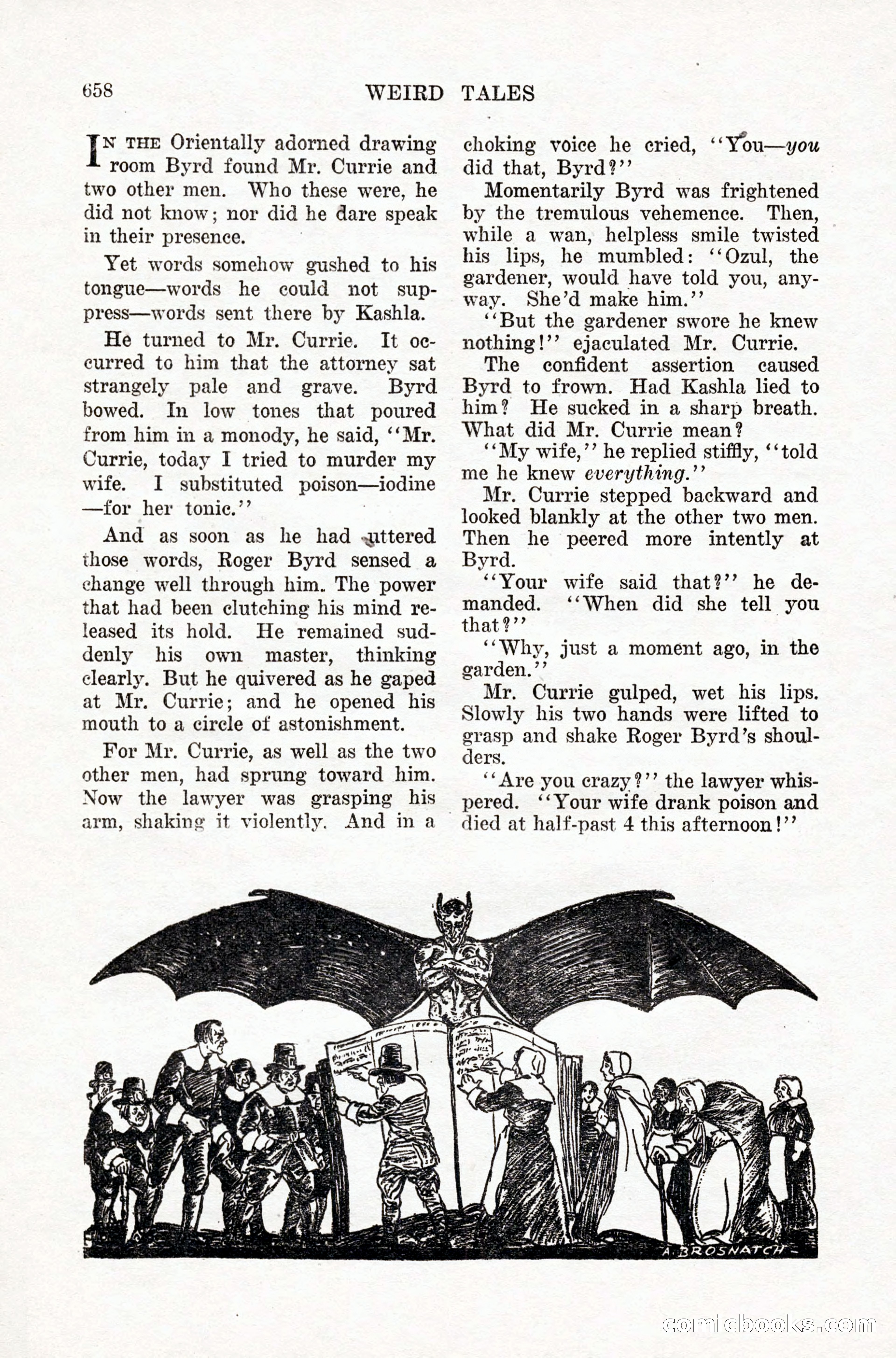 Weird Tales, Vol. IX, No. 5 — page 84 of 148