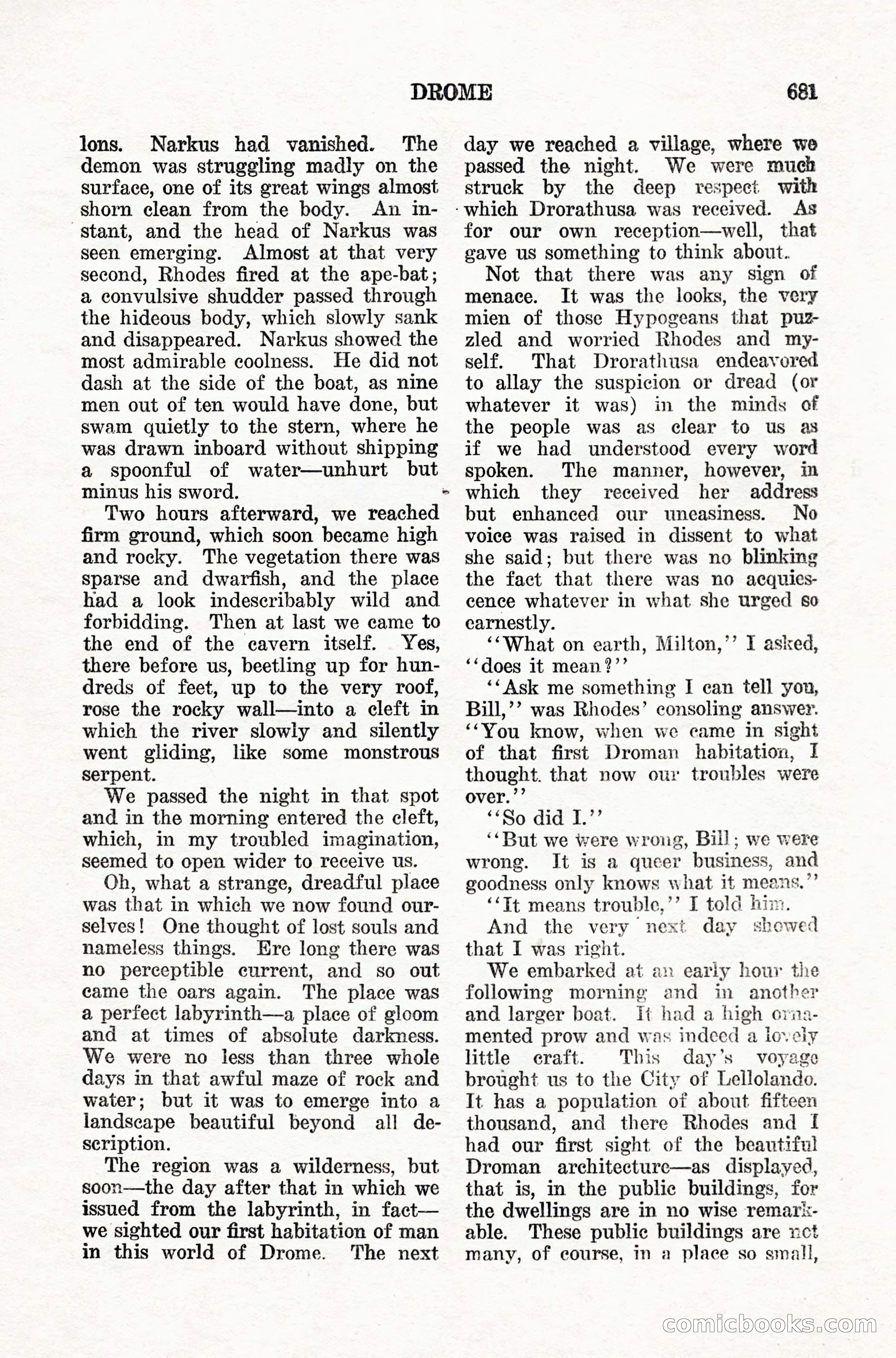 Weird Tales, Vol. IX, No. 5 — page 107 of 148