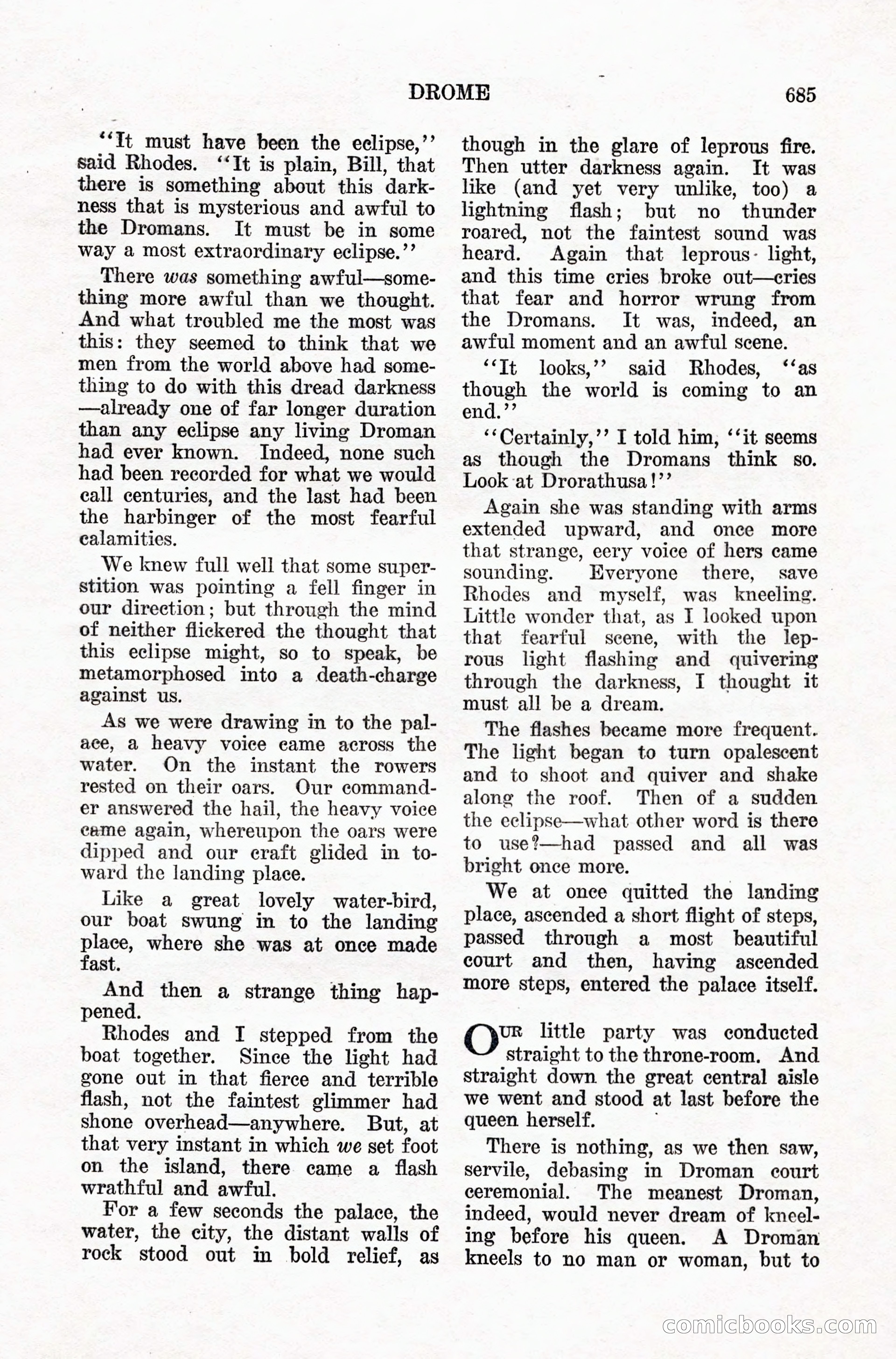 Weird Tales, Vol. IX, No. 5 — page 111 of 148