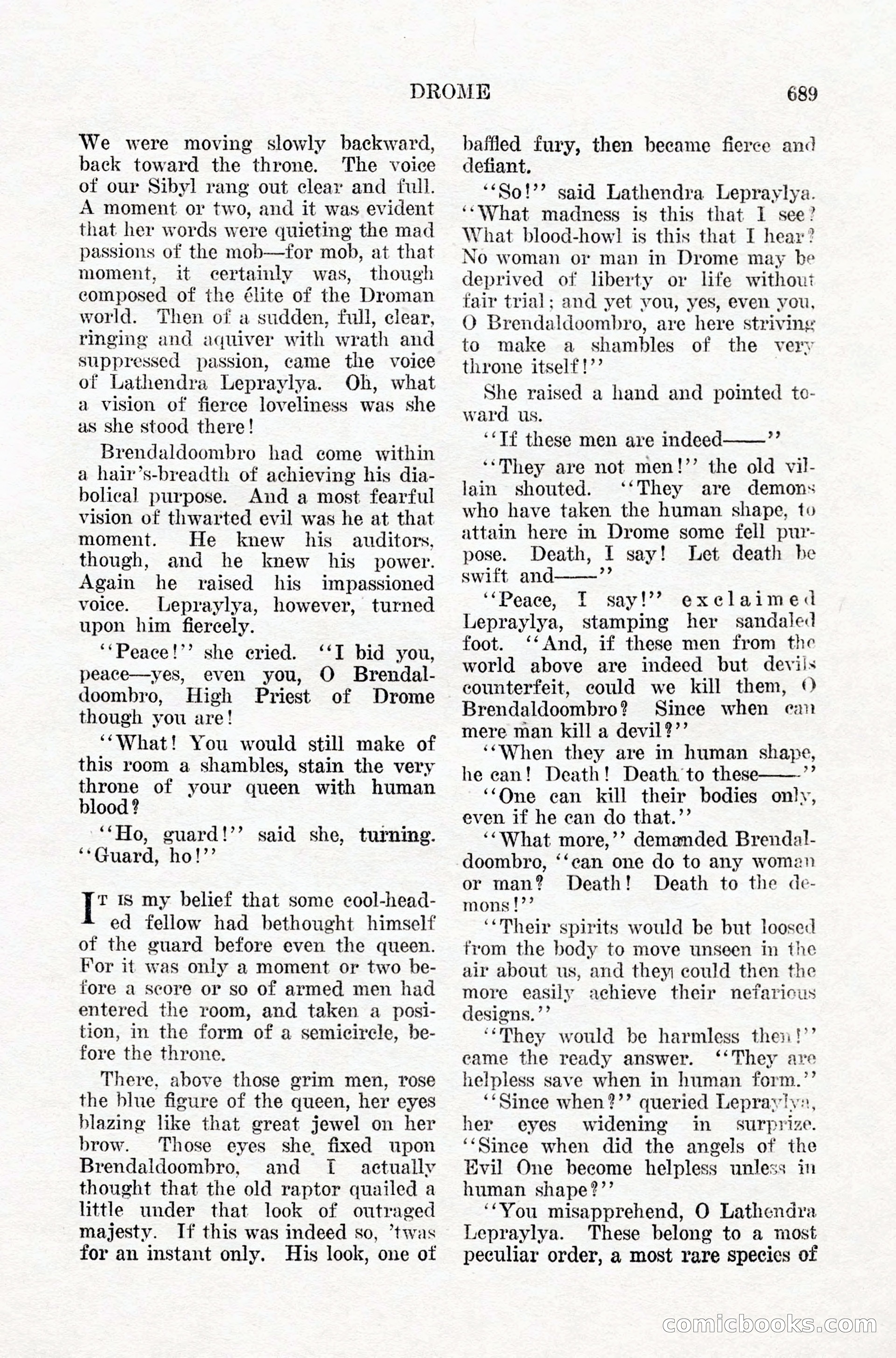 Weird Tales, Vol. IX, No. 5 — page 115 of 148