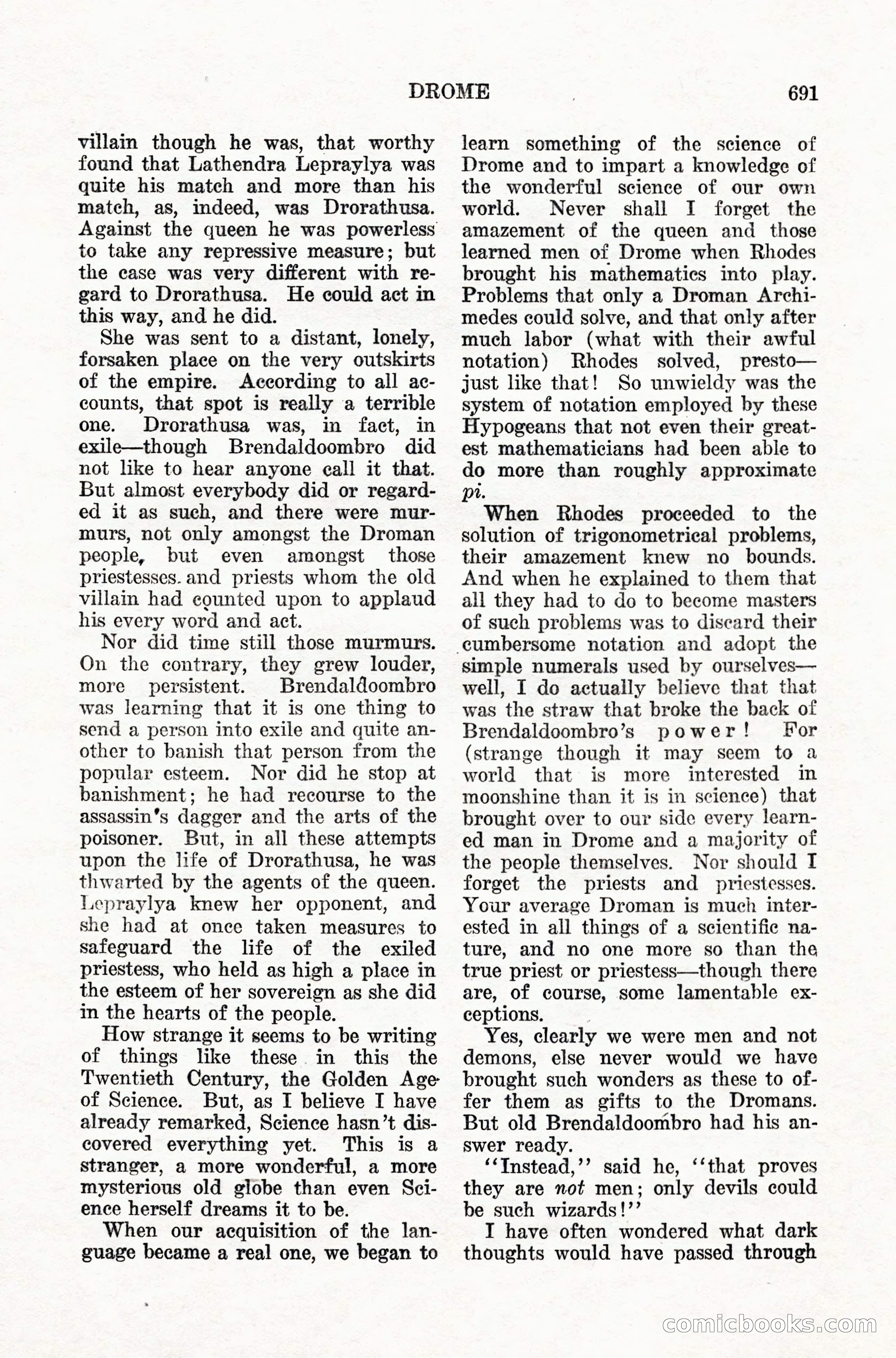 Weird Tales, Vol. IX, No. 5 — page 117 of 148