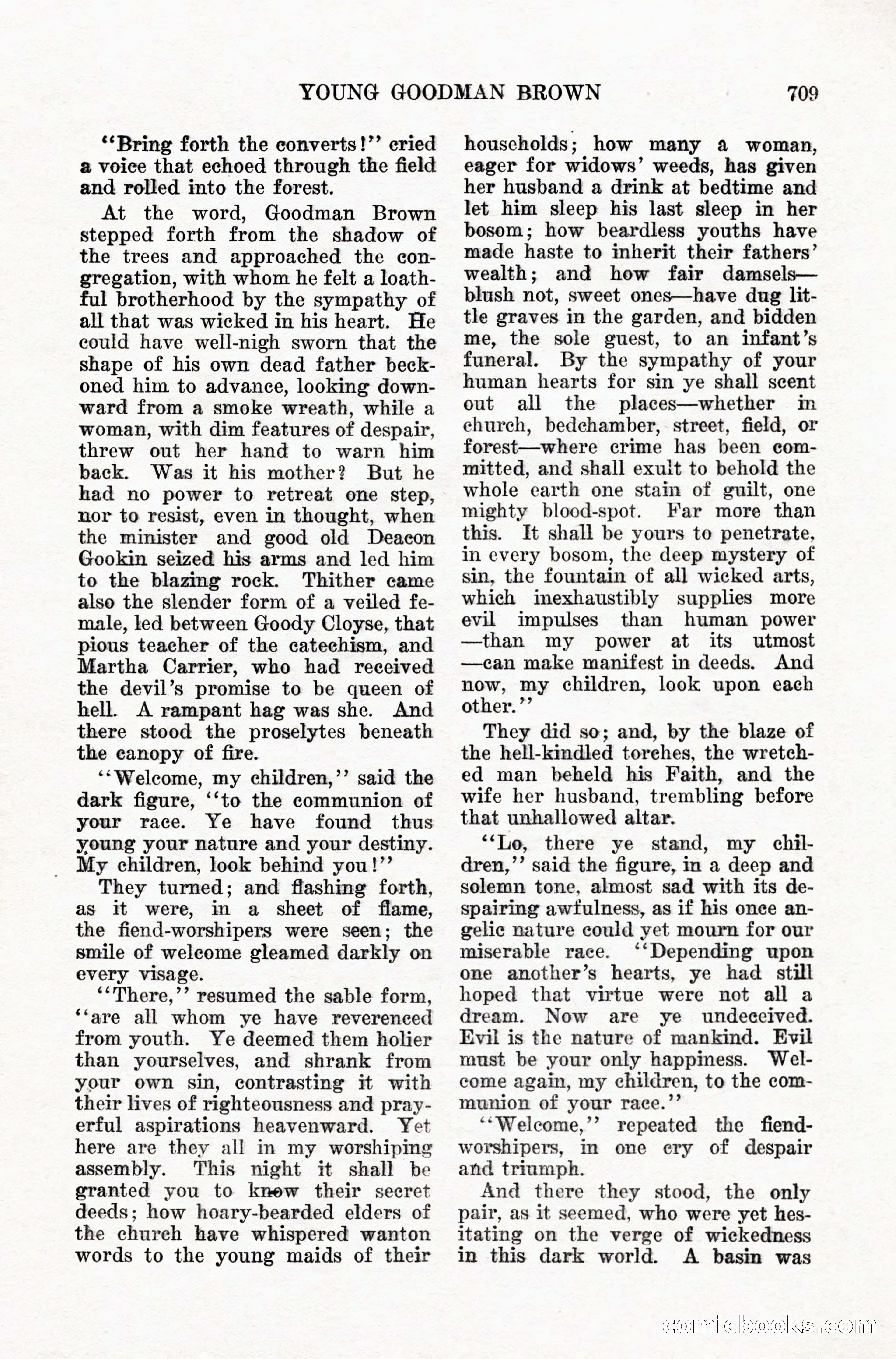 Weird Tales, Vol. IX, No. 5 — page 135 of 148
